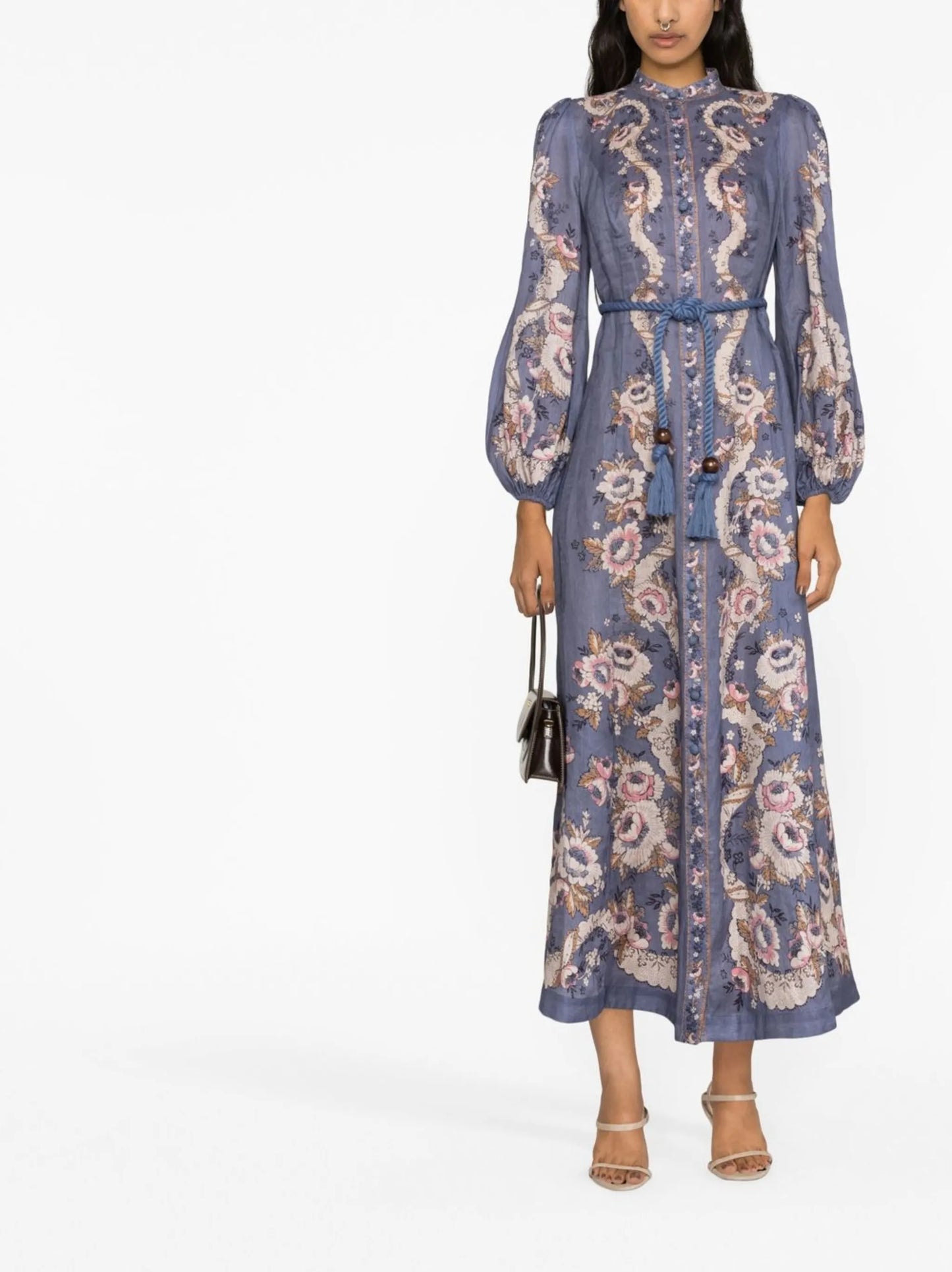 Vitali linen maxi dress