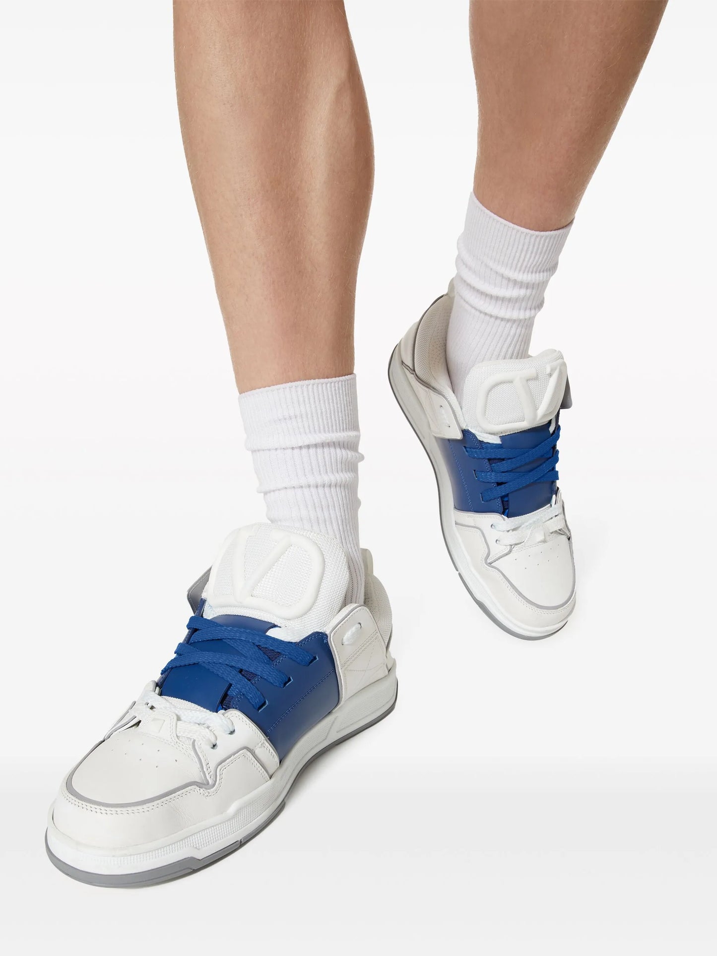 VLogo Signature mid-top sneakers