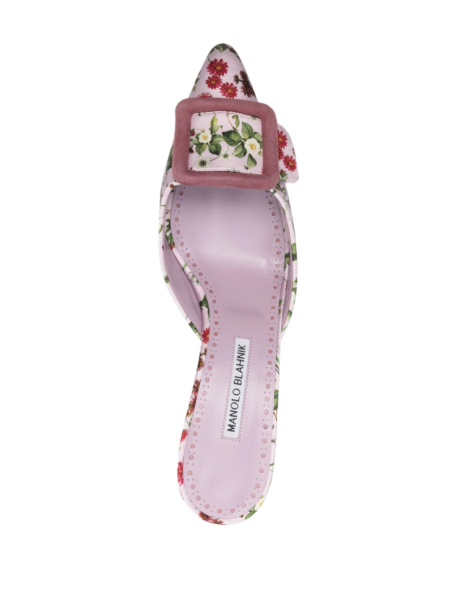 Maysale 50mm pointed-toe mules