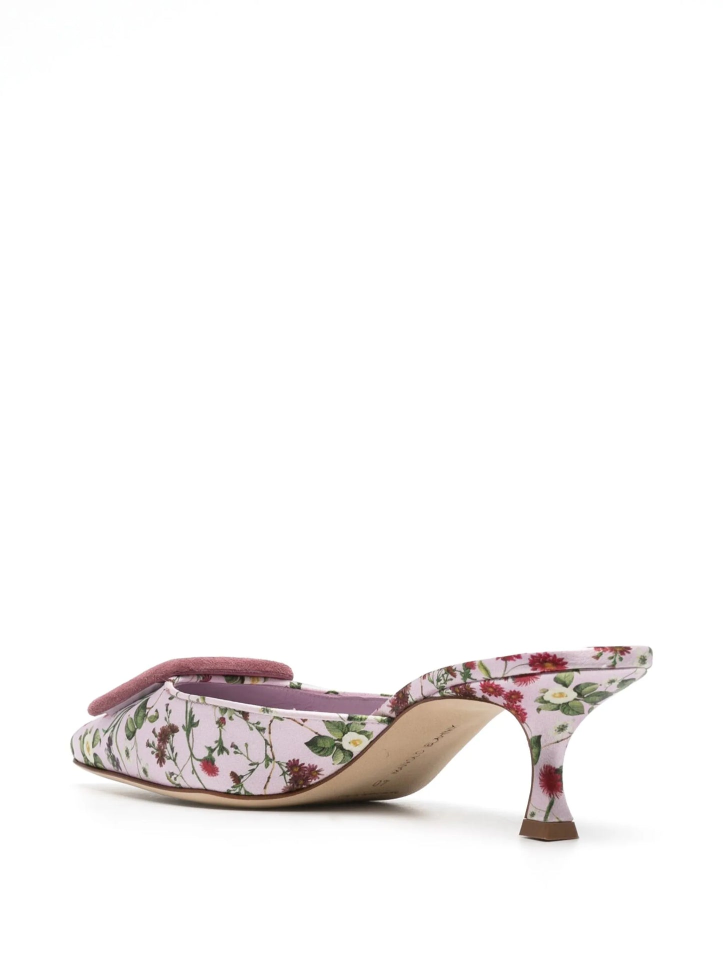 Maysale 50mm pointed-toe mules