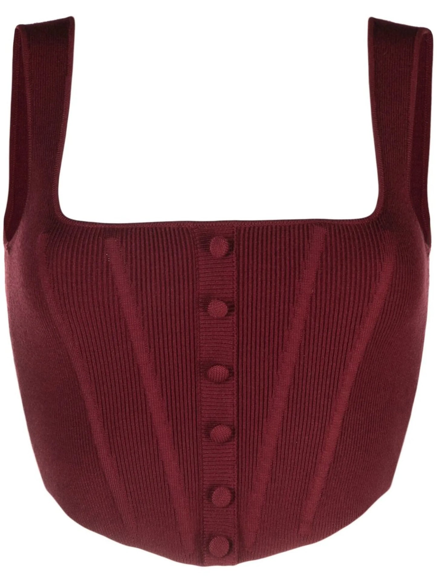 cropped corset top