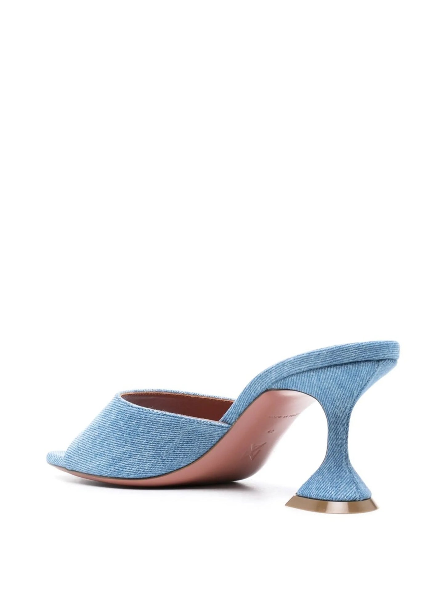 Lupita 70mm denim sandals