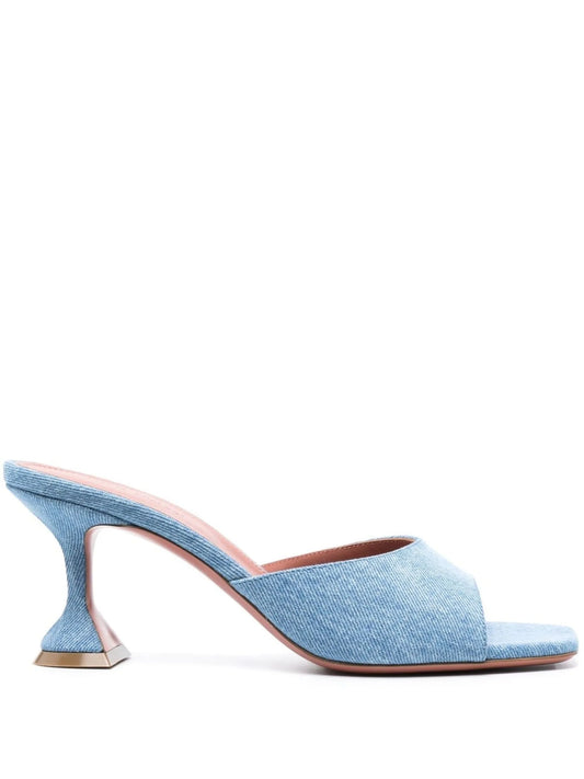 Lupita 70mm denim sandals