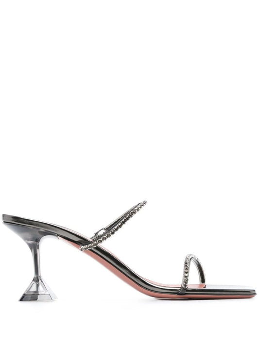 Gilda 70mm clear heel sandals