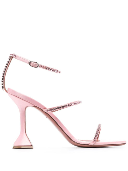 Gilda 95mm crystal-embellished sandals