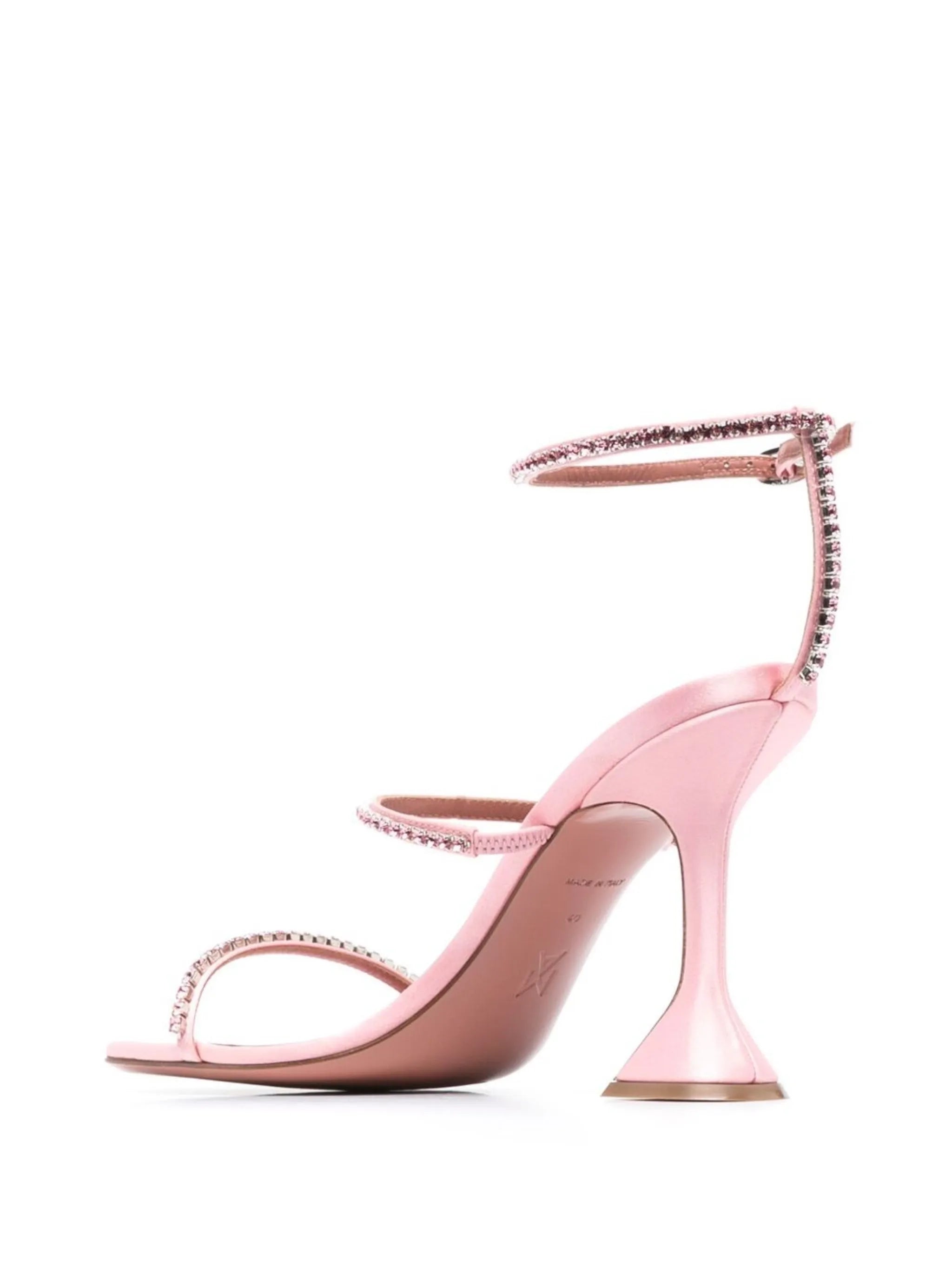Gilda 95mm crystal-embellished sandals