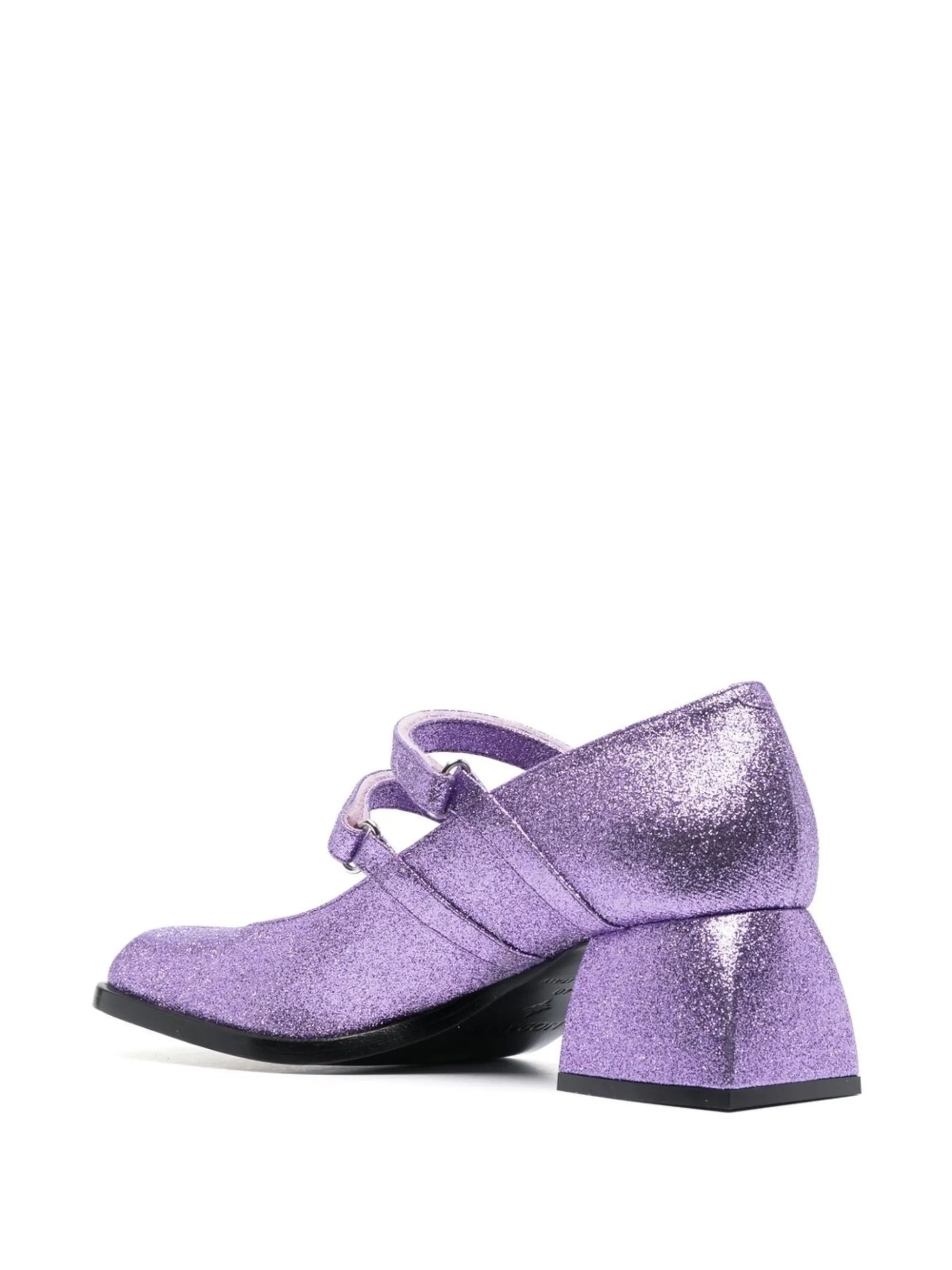 Bacara 55mm glitter mary-jane shoes