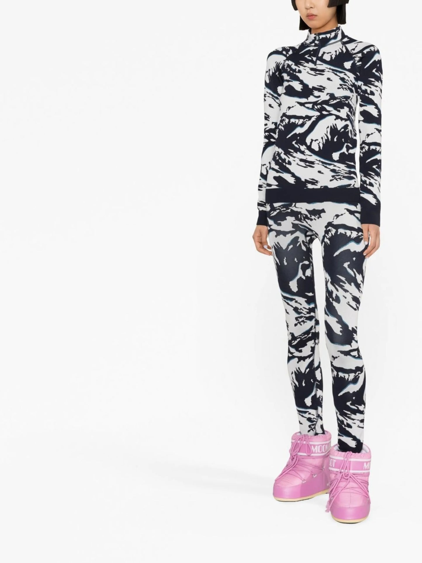 Peaks base layer ski leggings