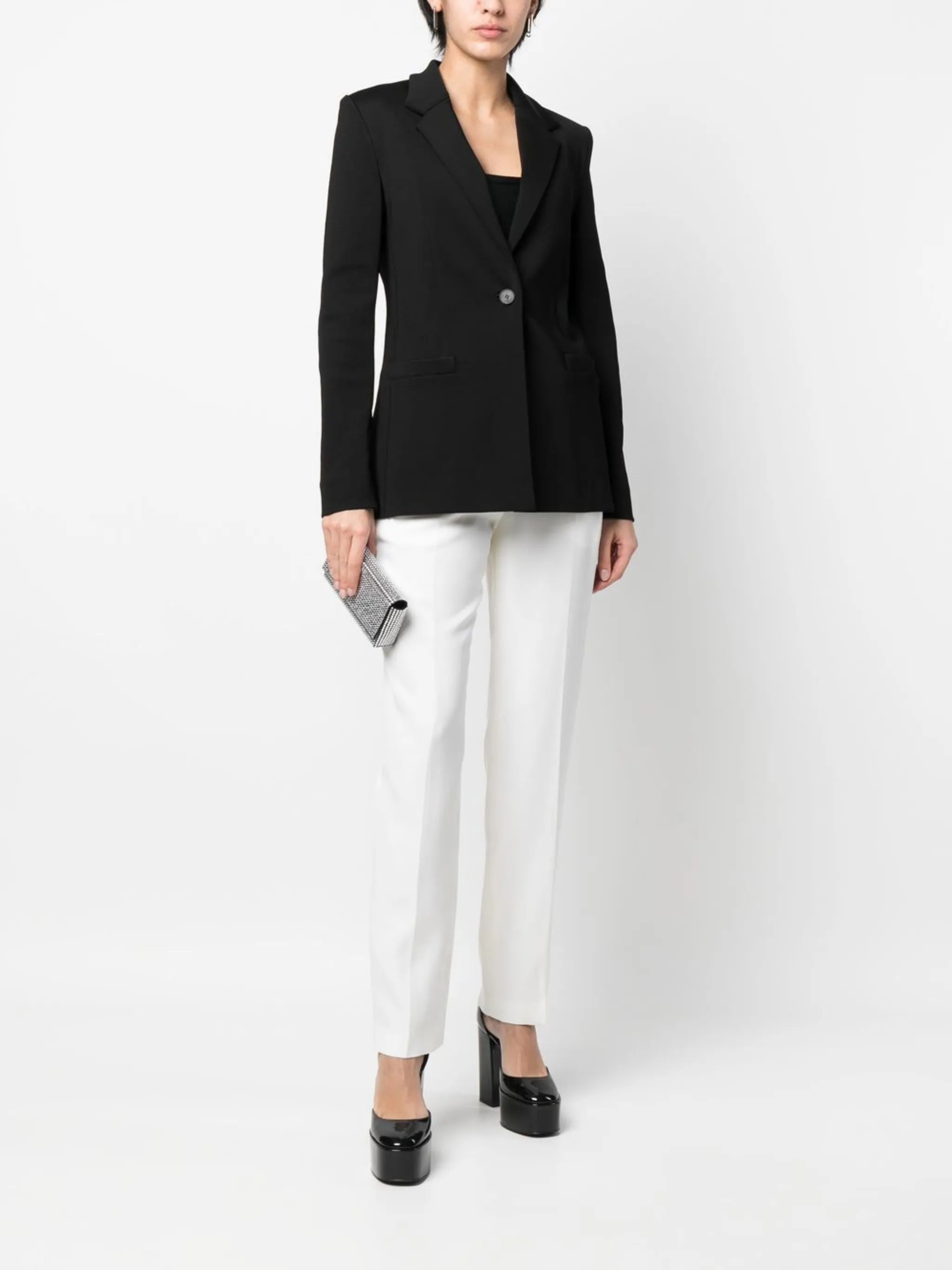 single button blazer