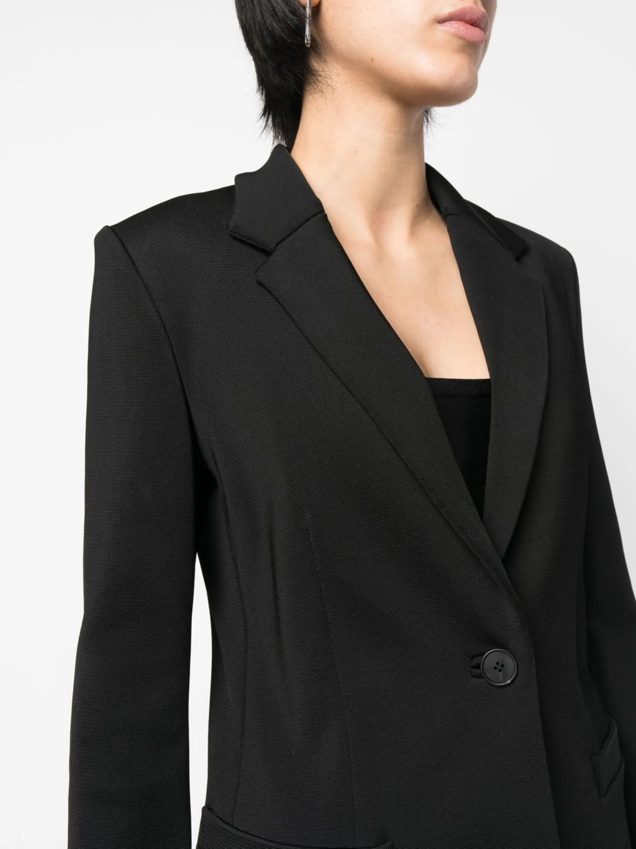 single button blazer