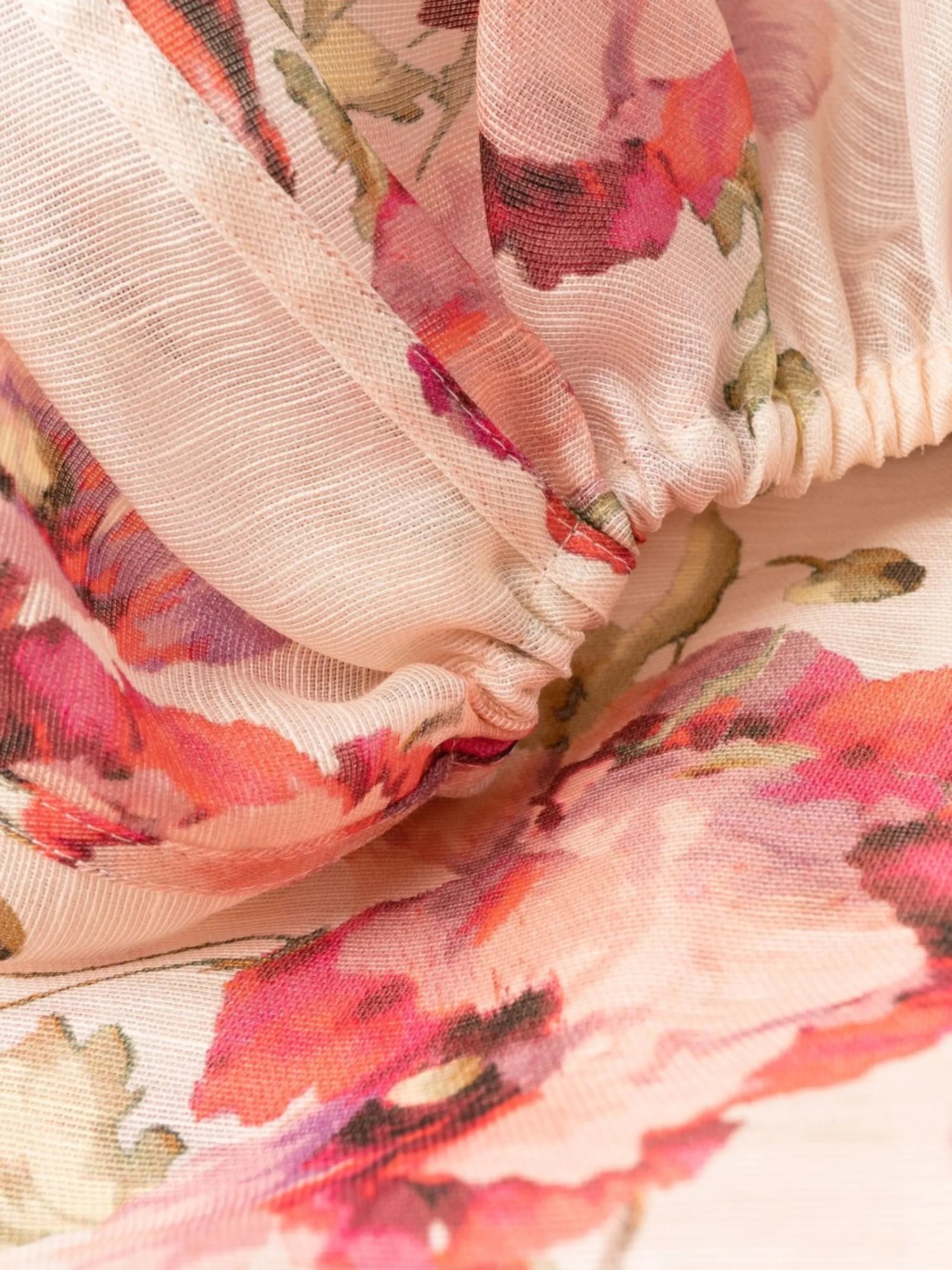 floral-print minidress