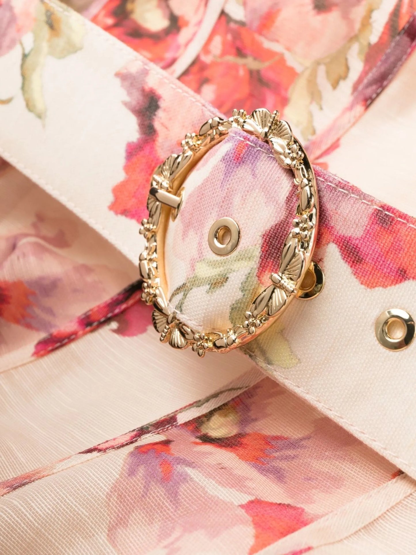 floral-print minidress