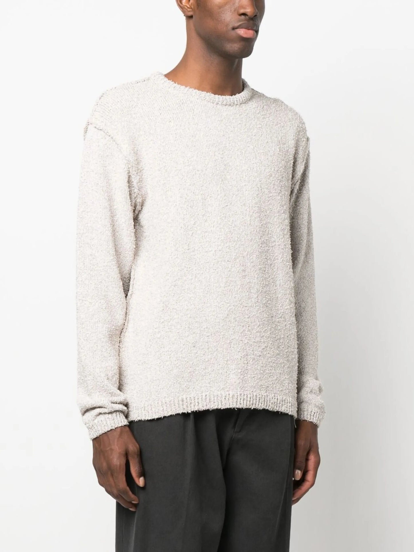 Sea Salt bouclé knitted pullover