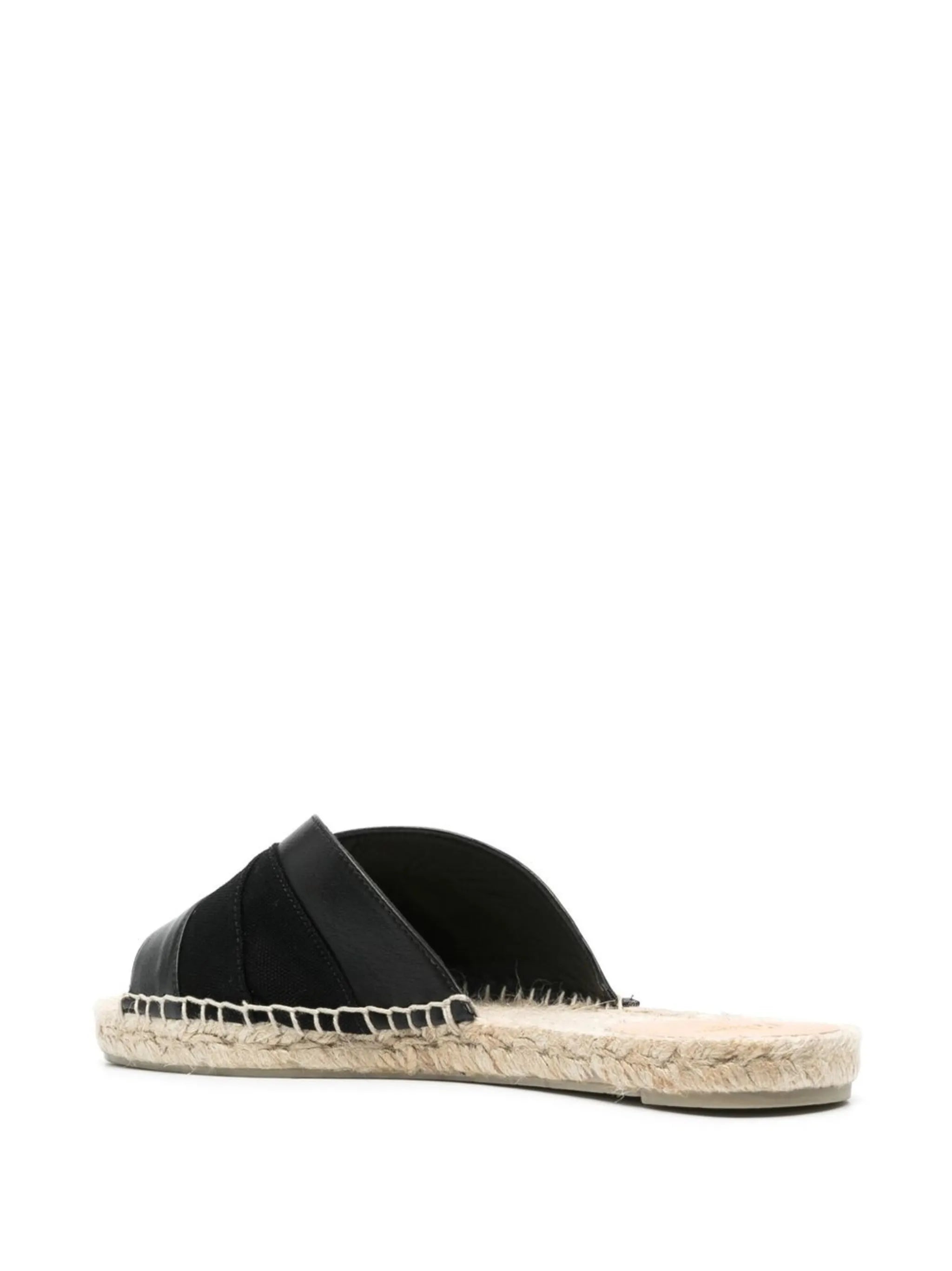 crossover-strap flat espadrilles