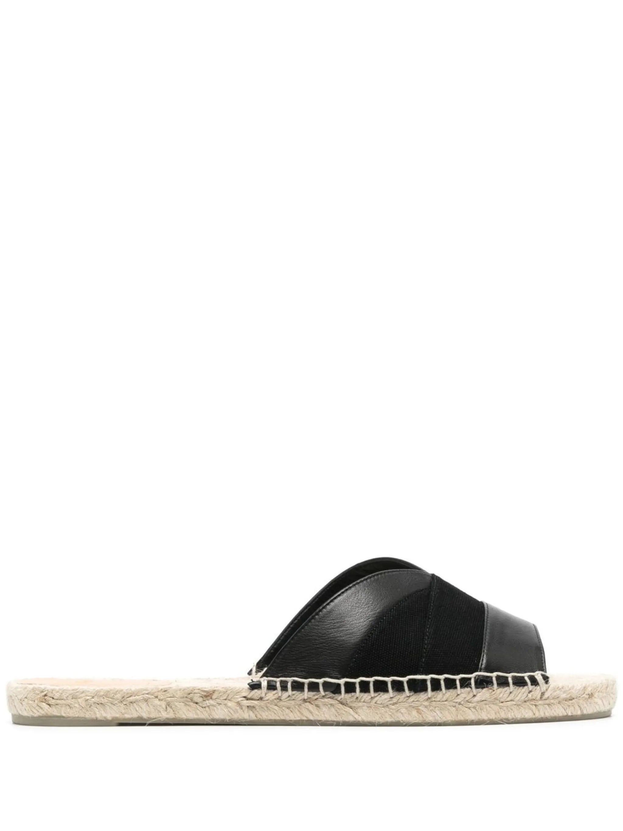 crossover-strap flat espadrilles