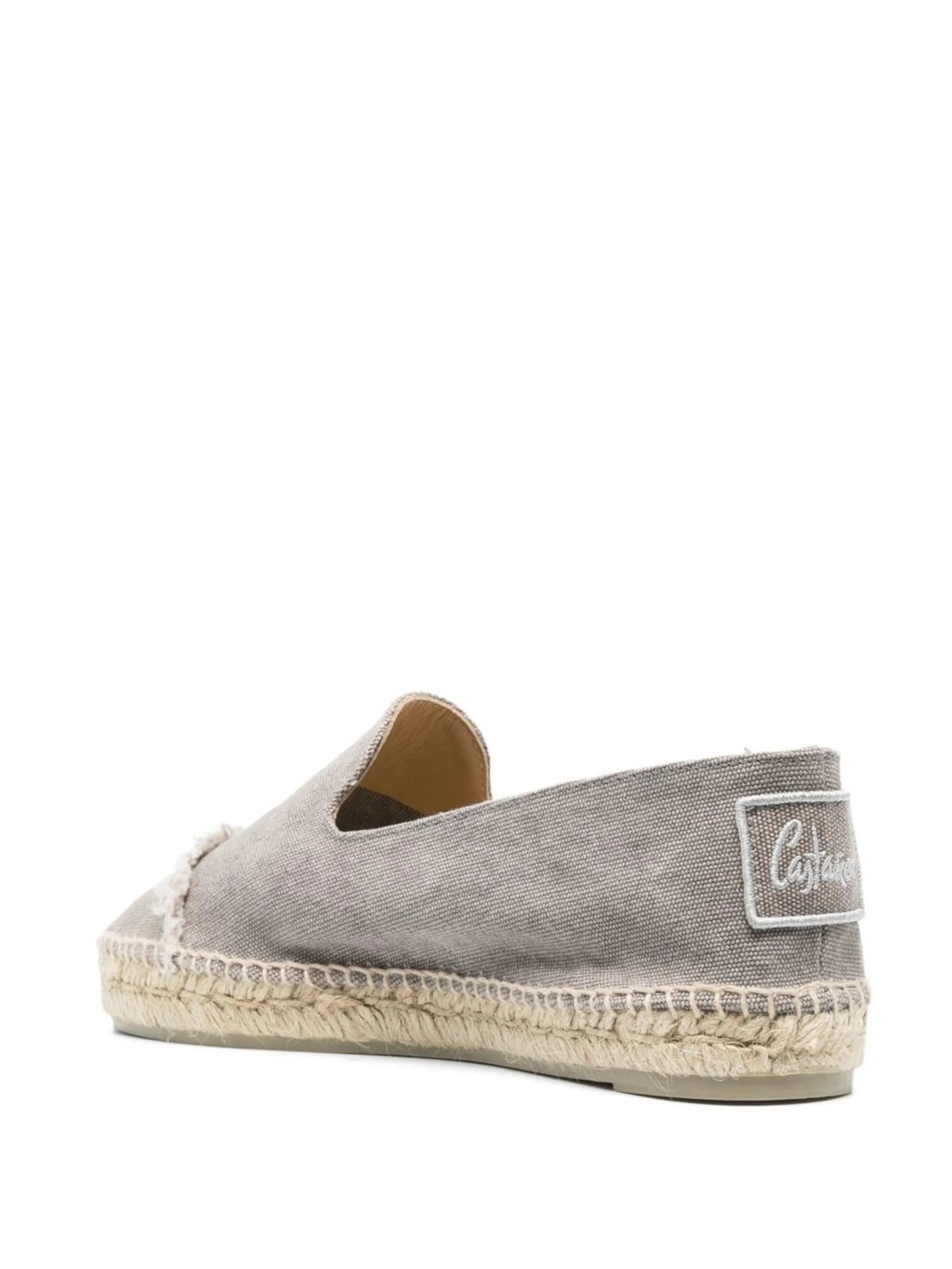 frayed-detail flat espadrilles
