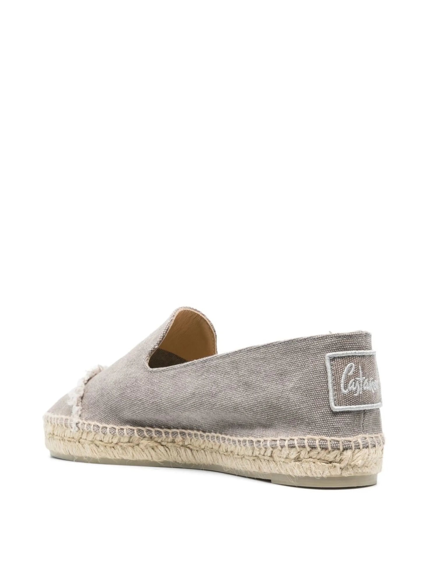 frayed-detail flat espadrilles
