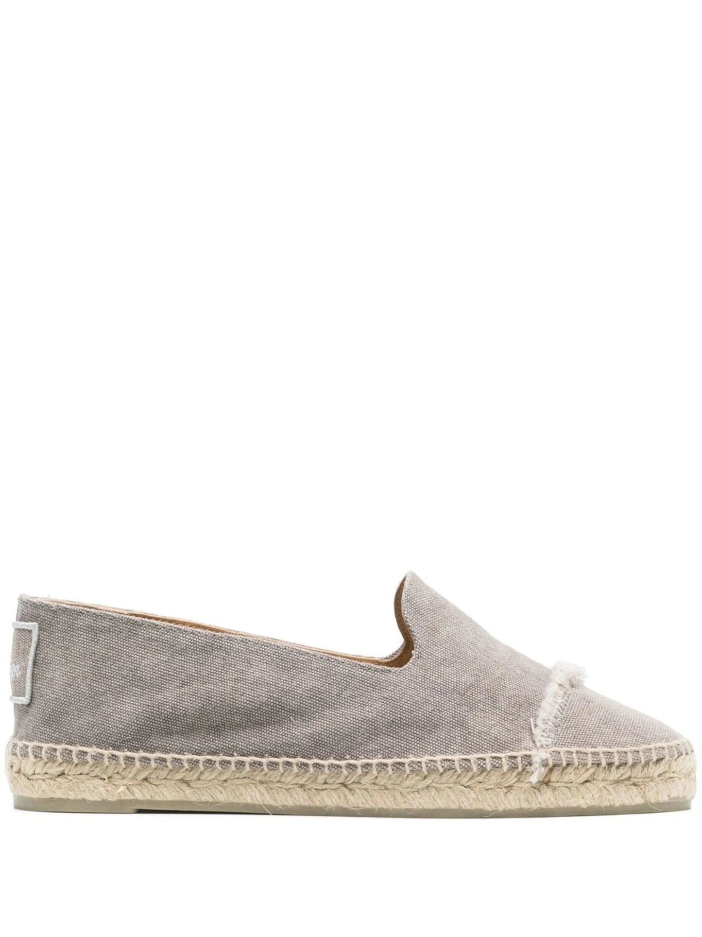 frayed-detail flat espadrilles