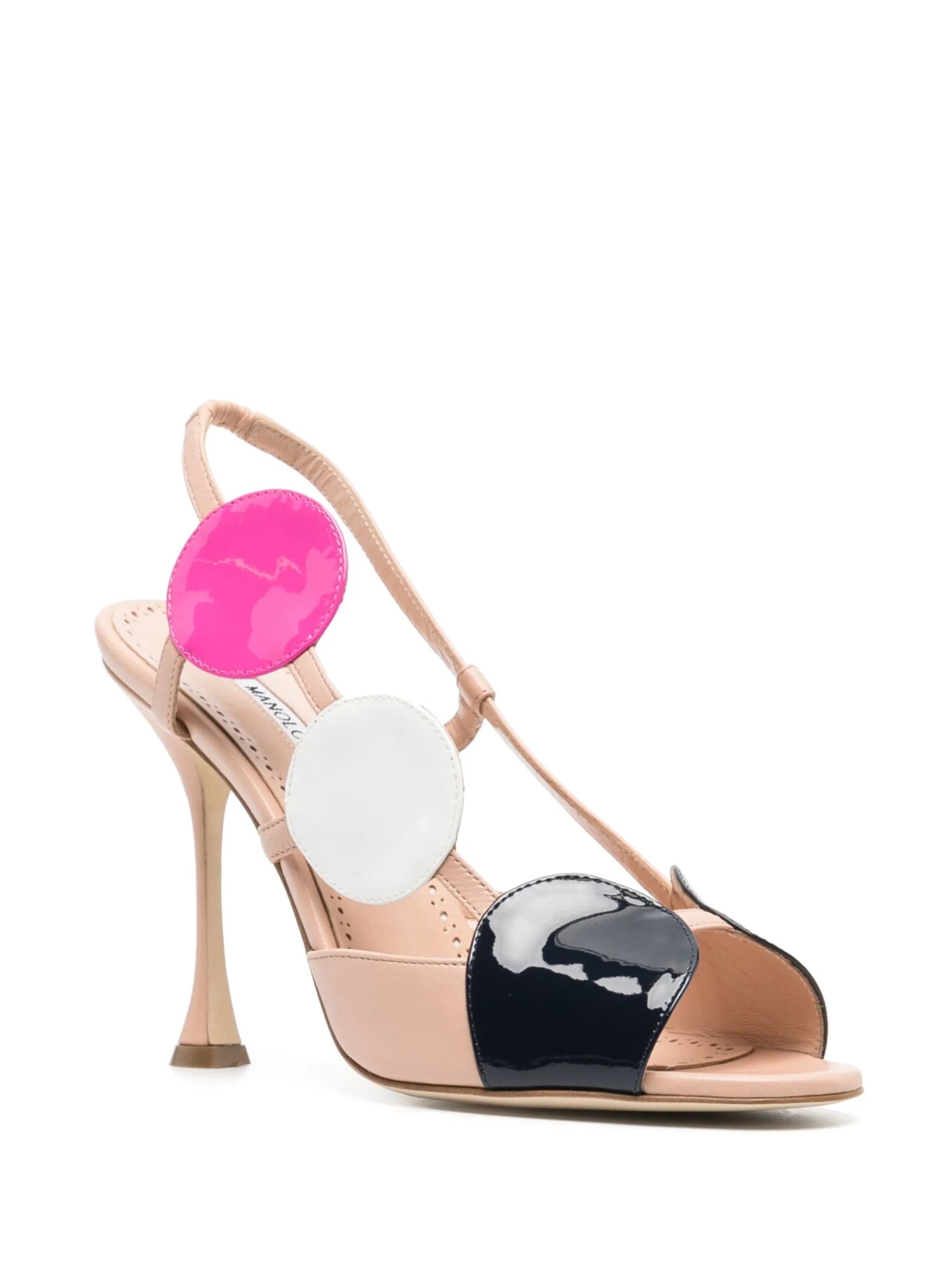 Munir 110mm open-toe sandals