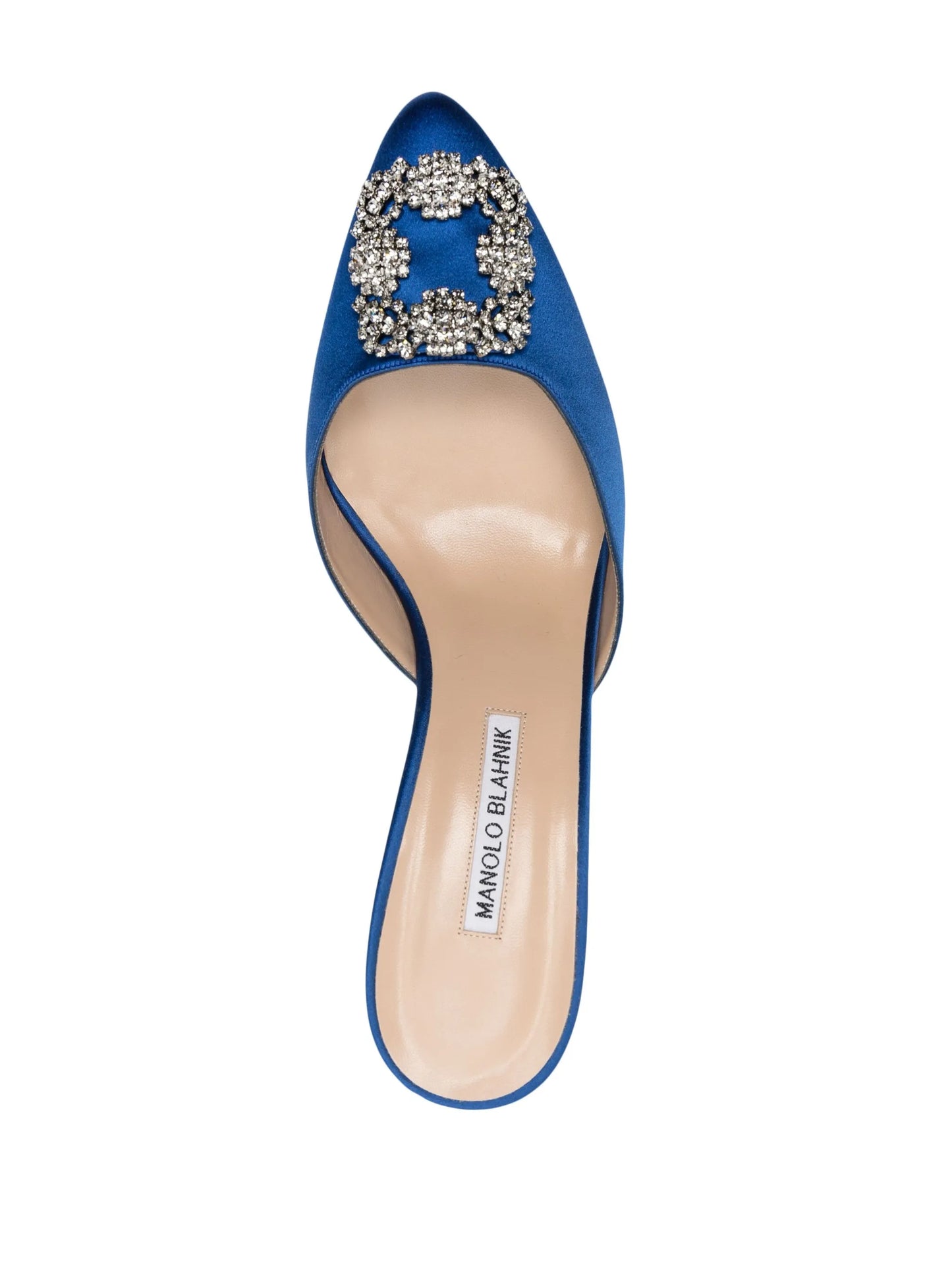 Hangisimu jewel-buckle 90mm mules