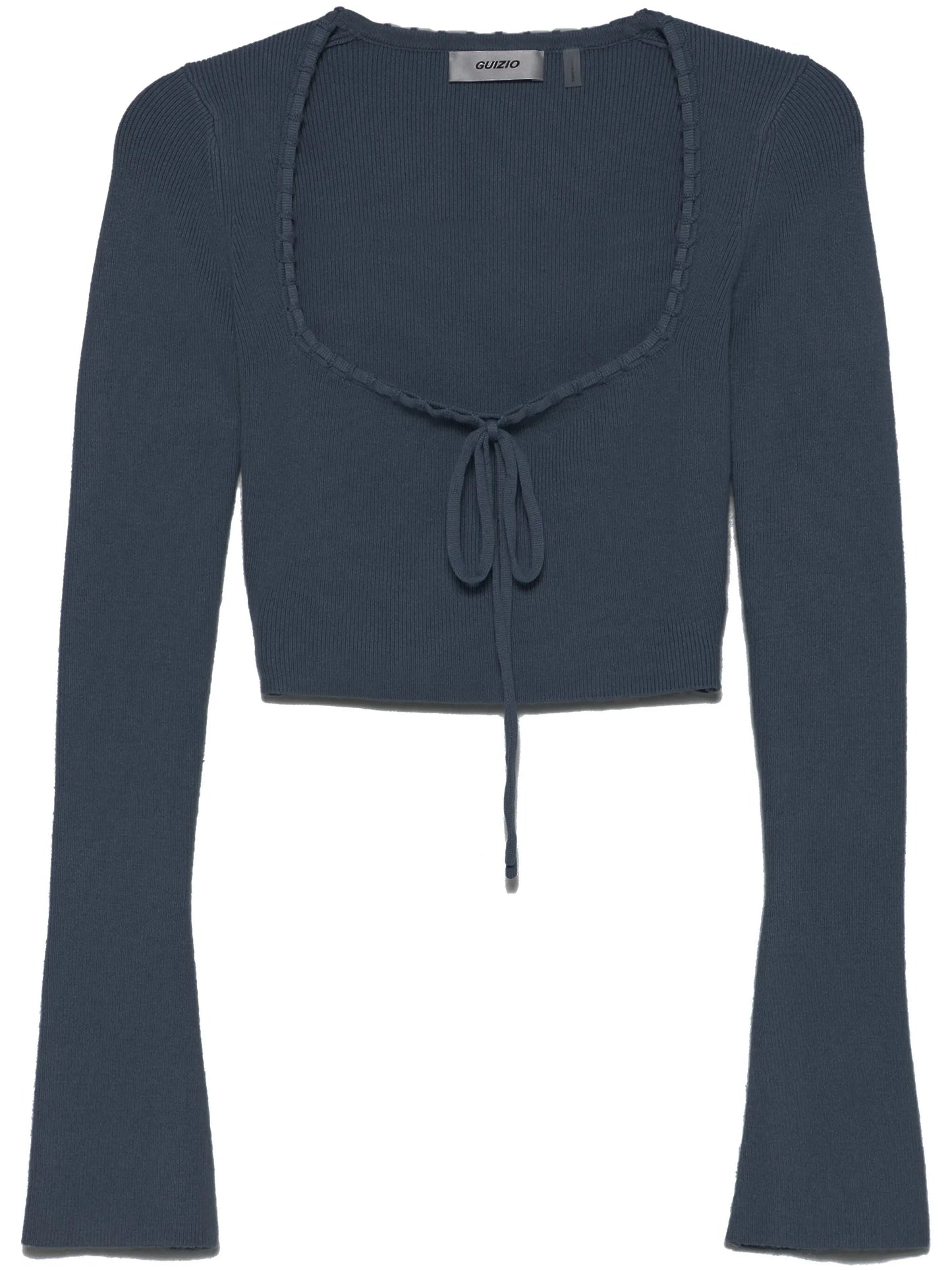 knitted cropped sweater