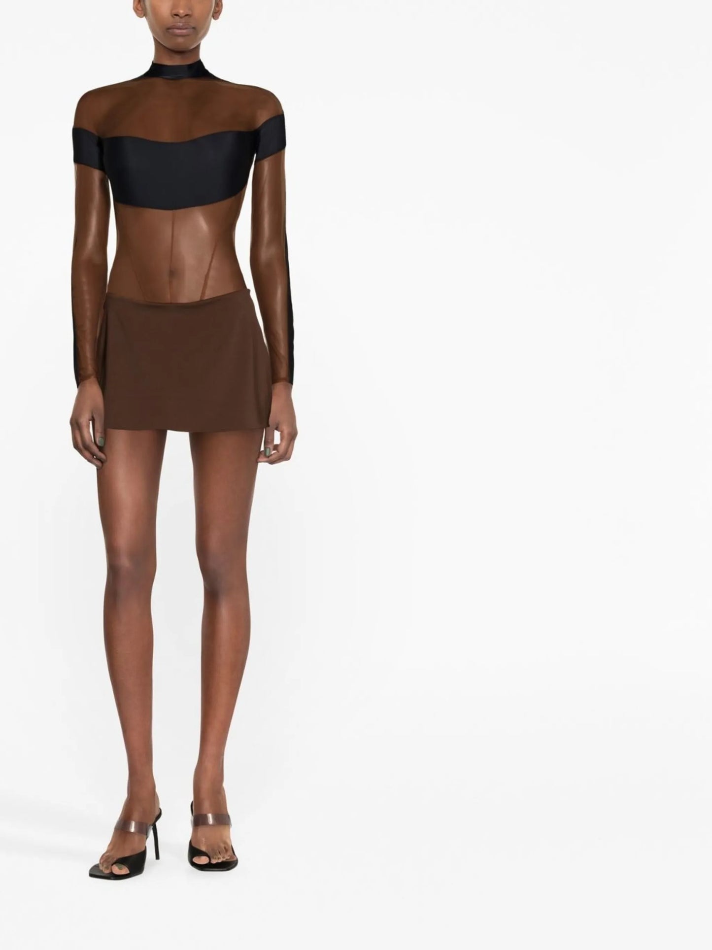 Micro Mini fitted skirt