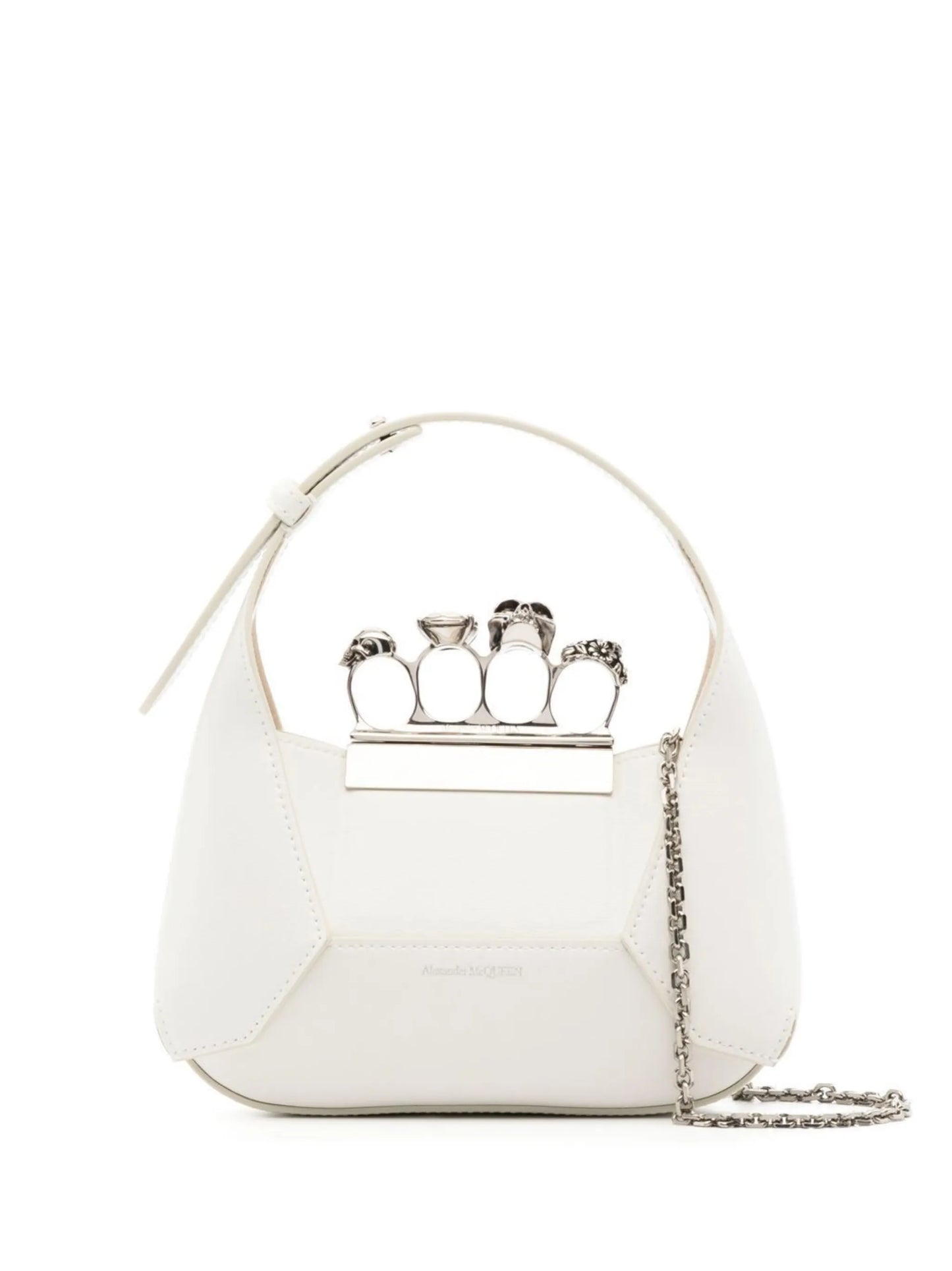 The Jewelled Hobo leather mini bag