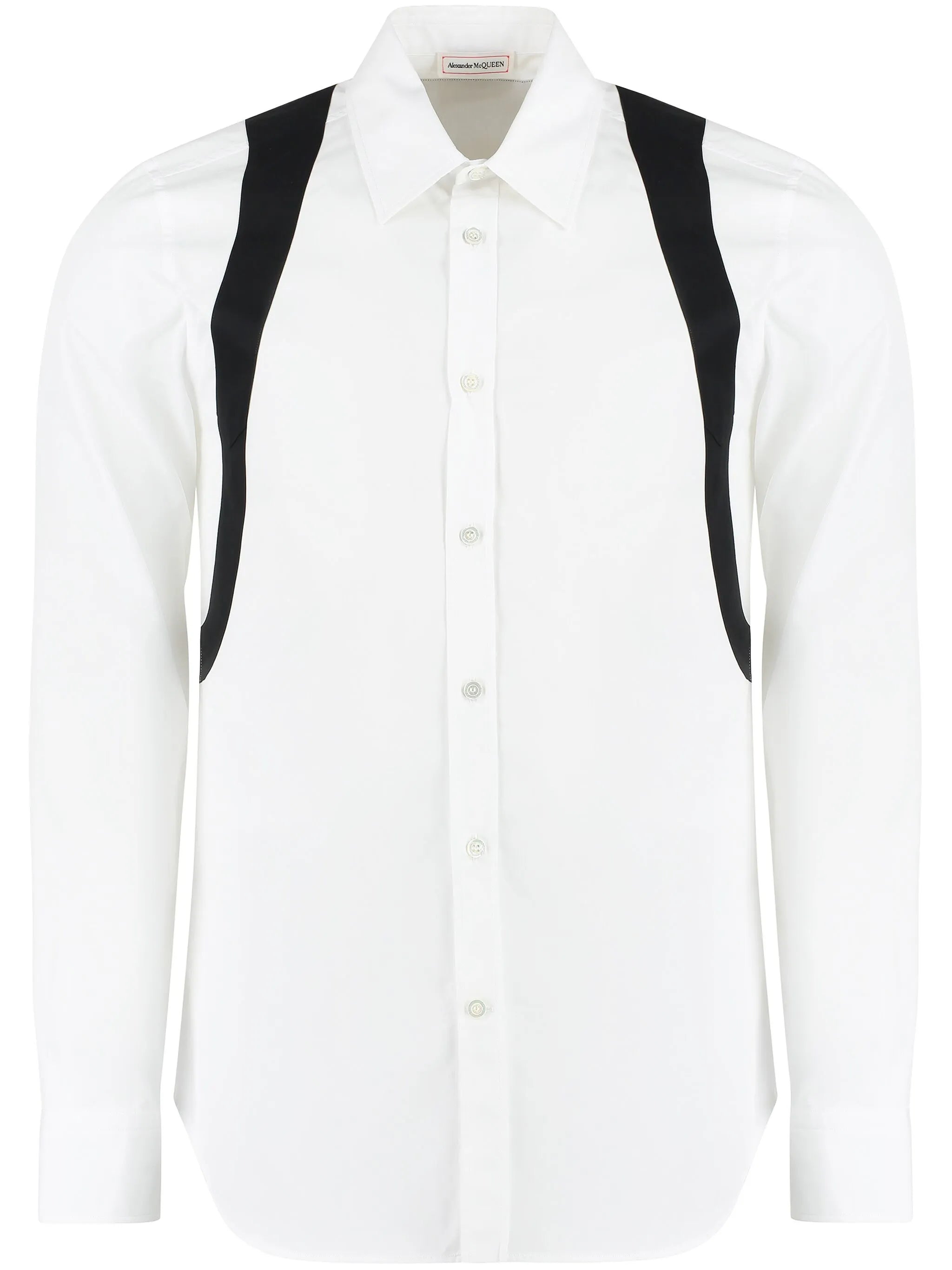 Harness button-up shirt
