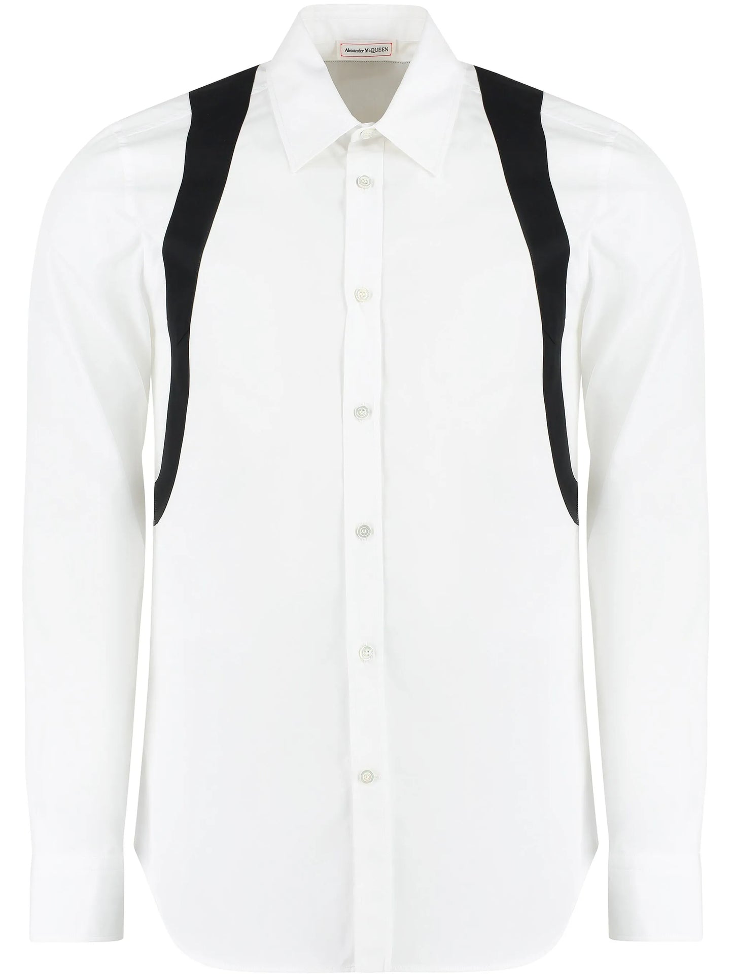 Harness button-up shirt