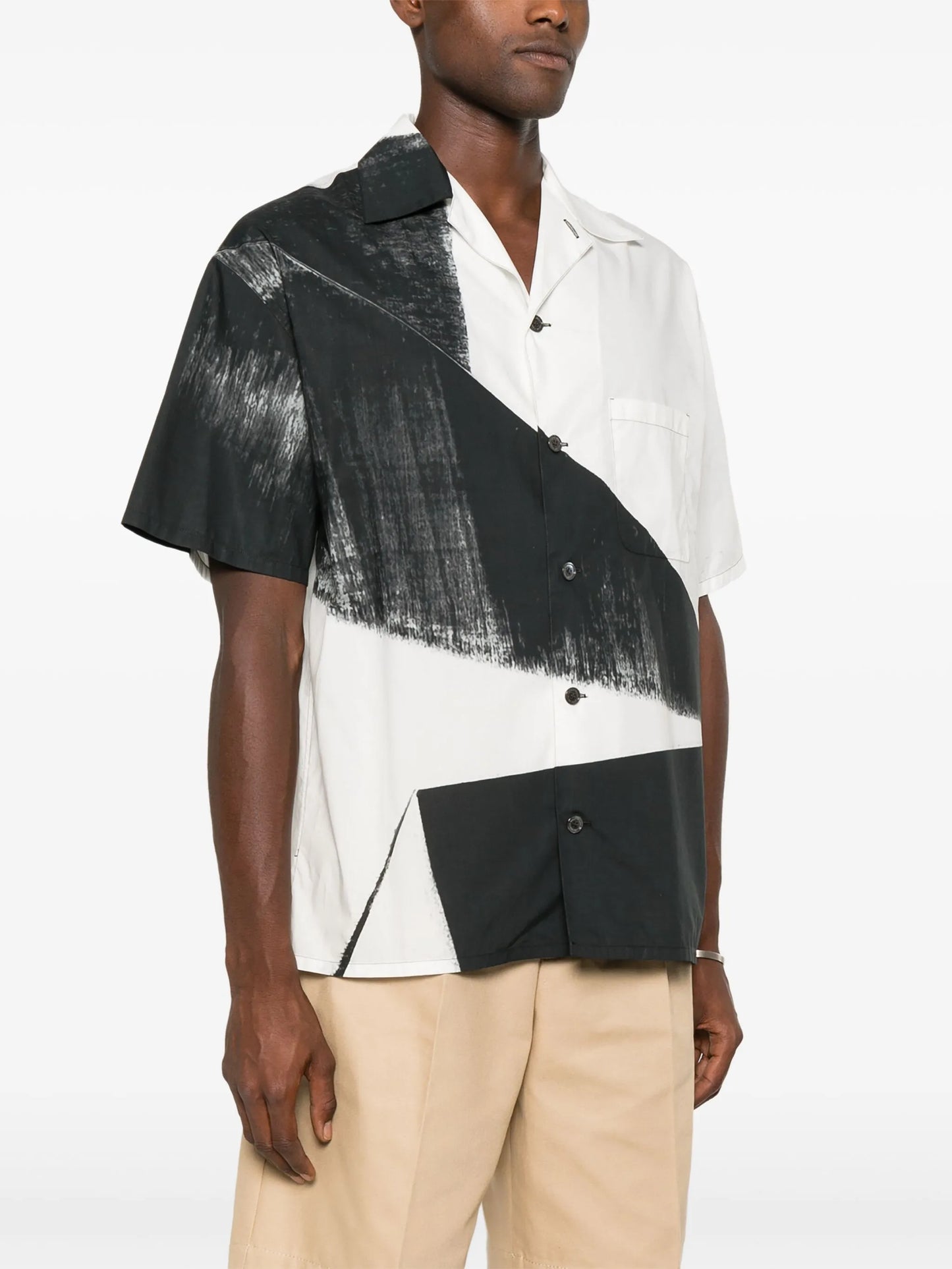 colourblock shirt