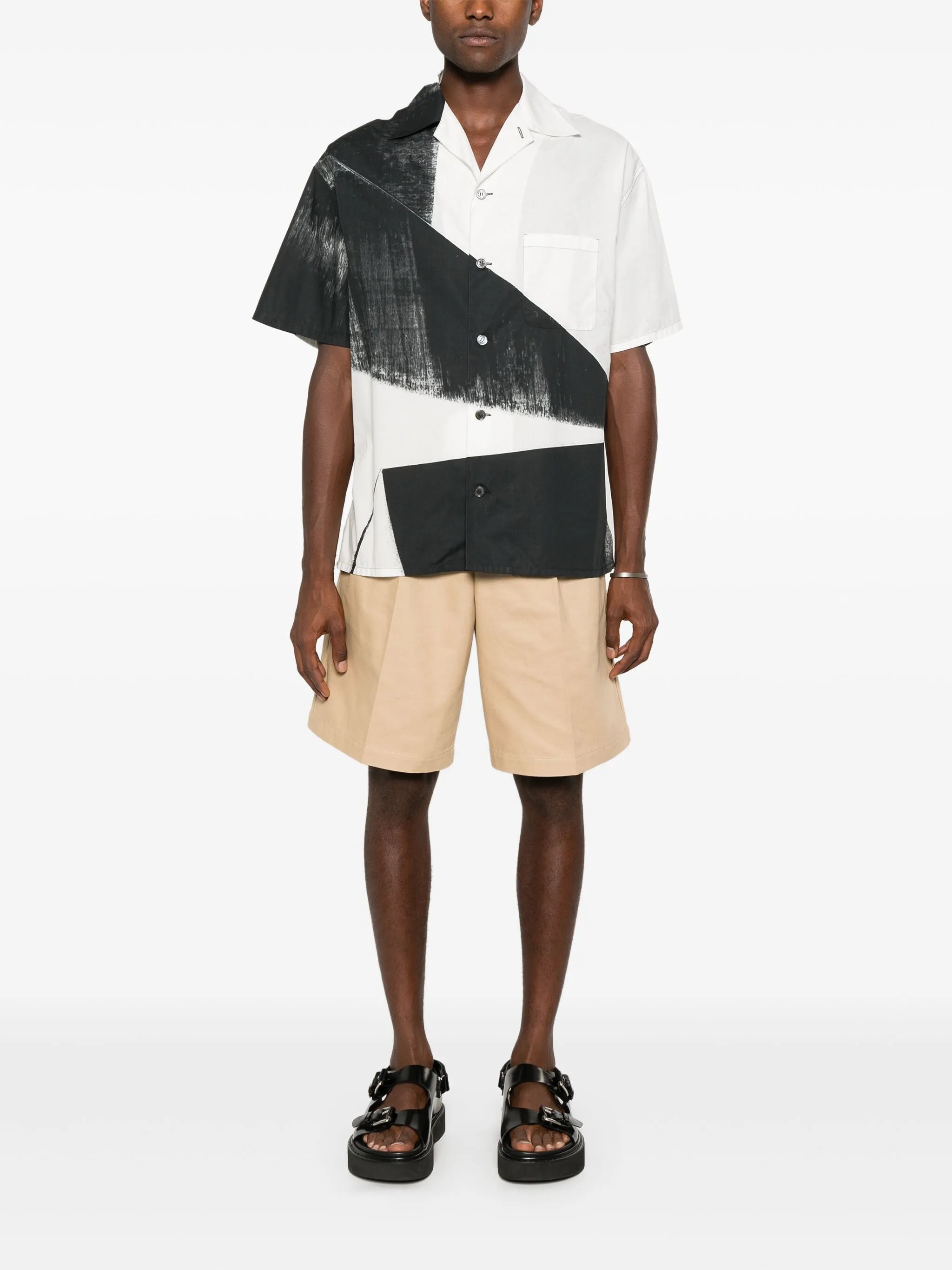 colourblock shirt
