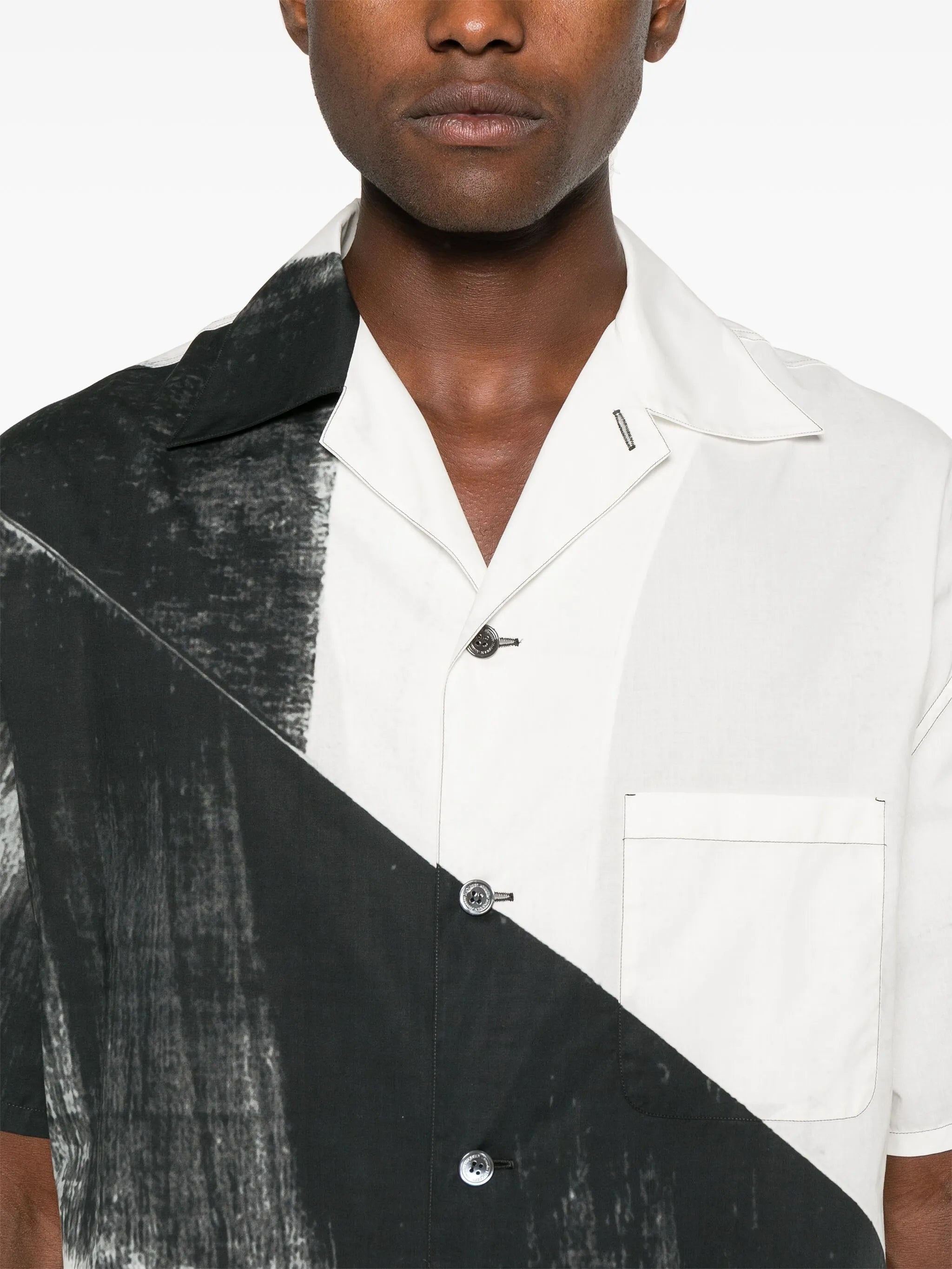 colourblock shirt