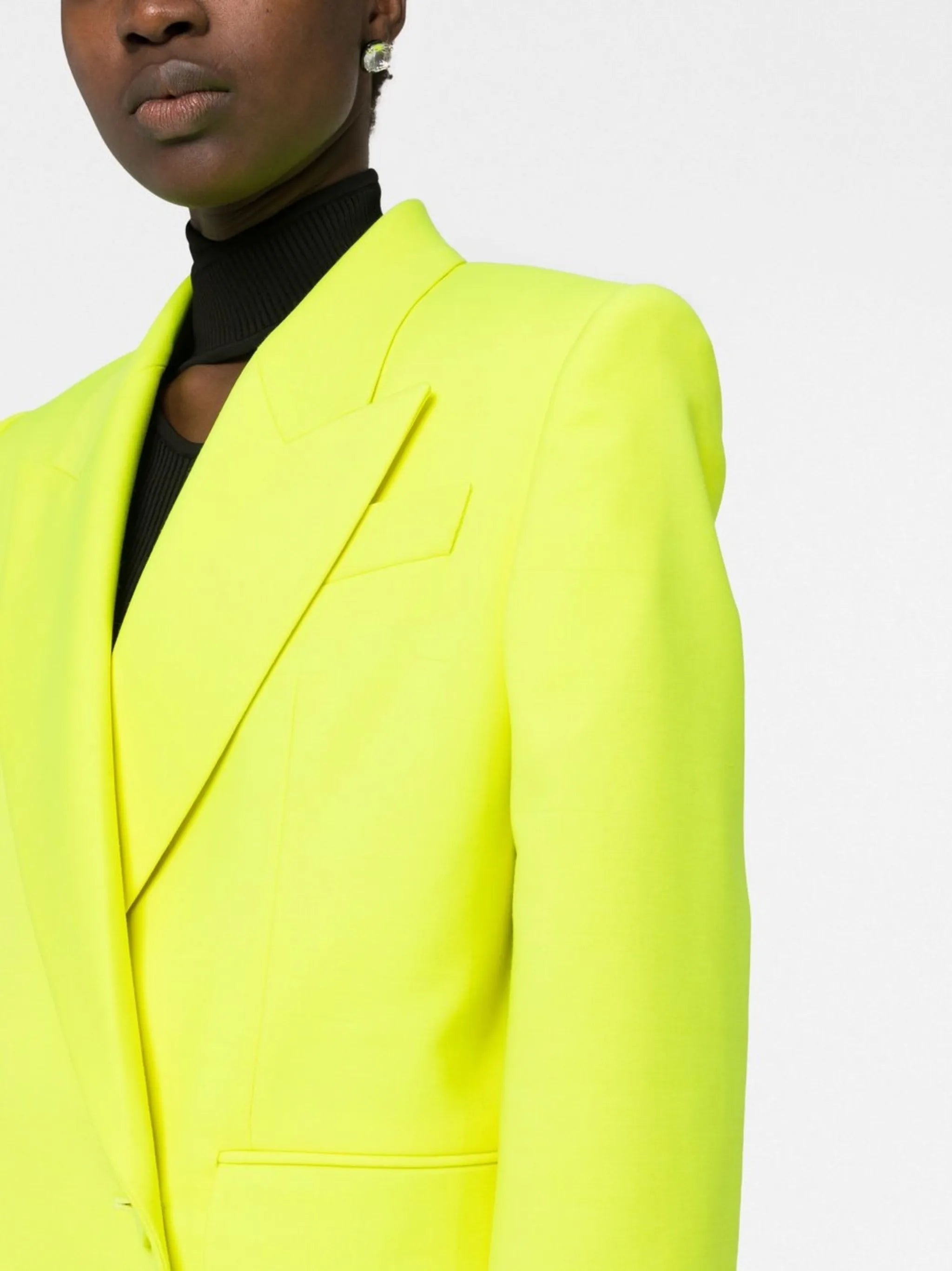 single-breasted blazer
