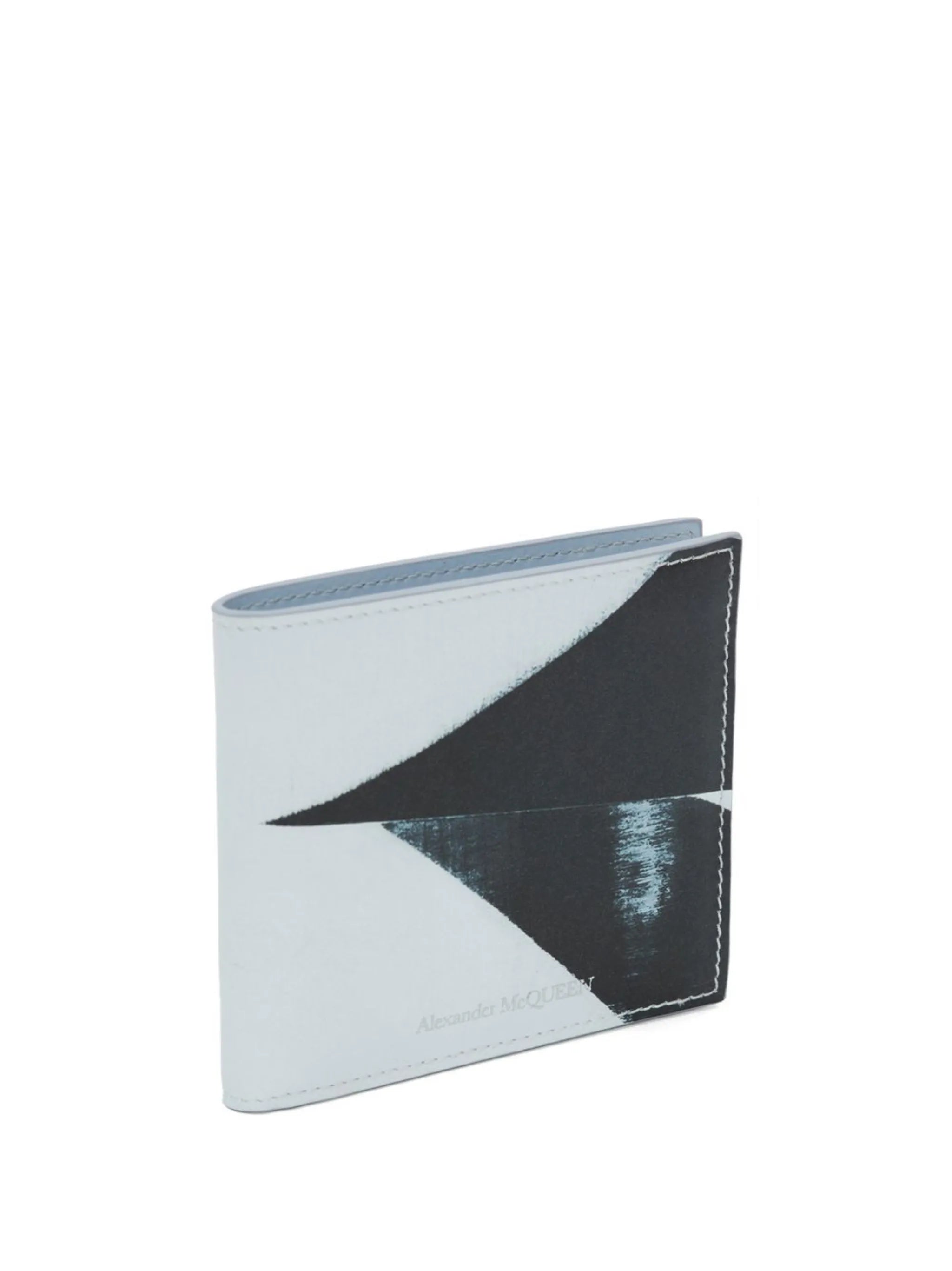 8CC painterly-print wallet