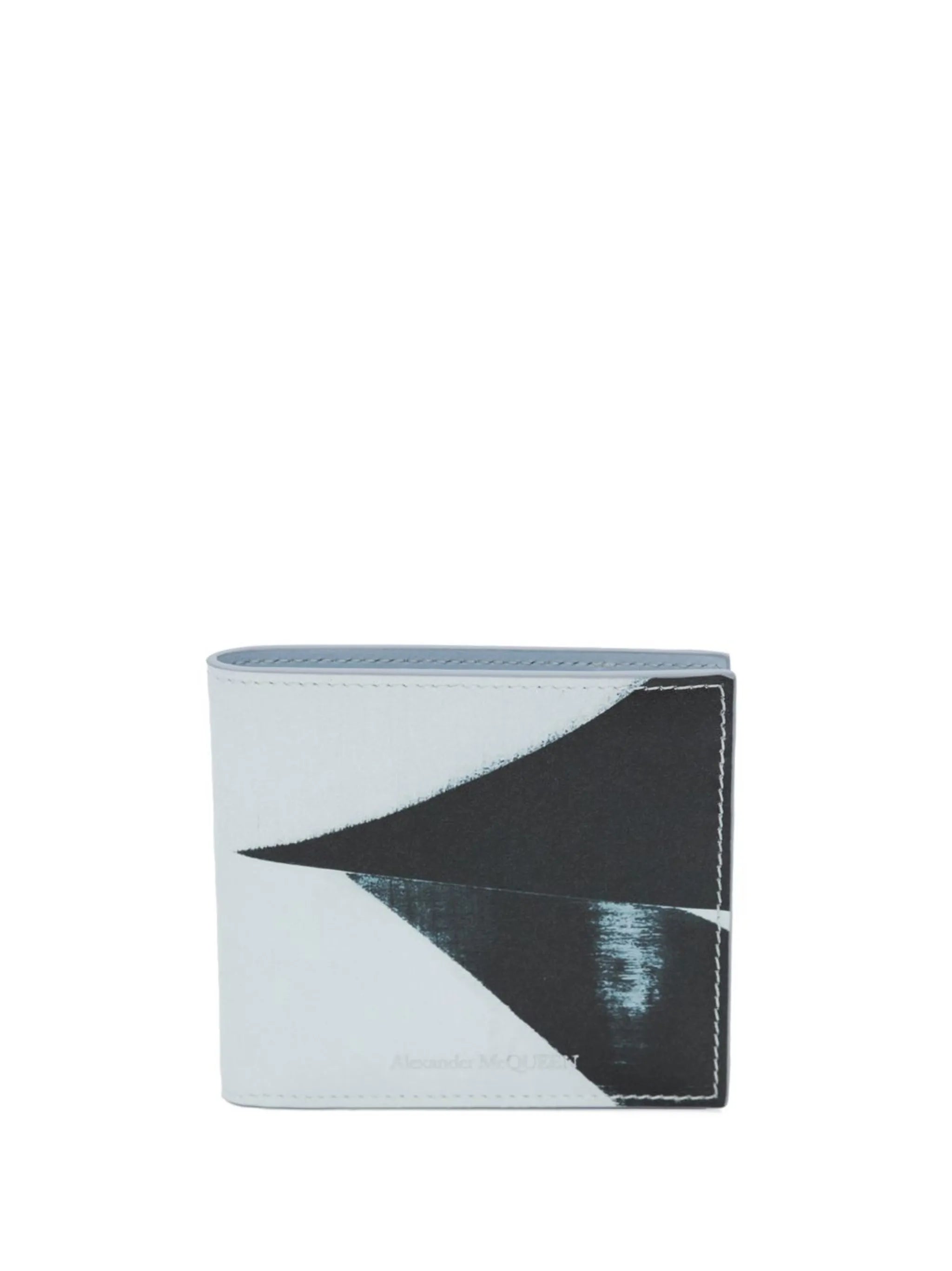 8CC painterly-print wallet