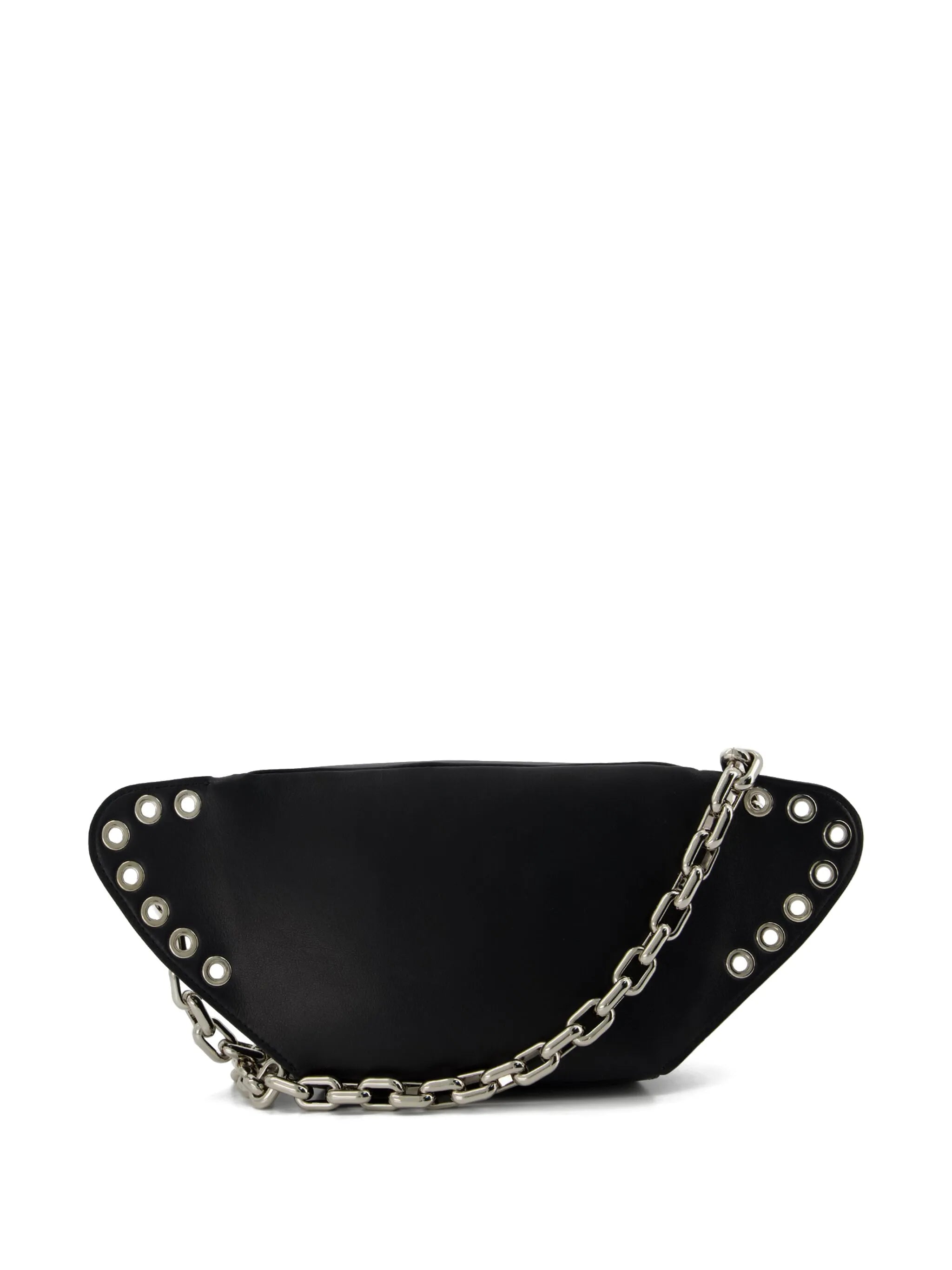Biker punch-holes belt bag