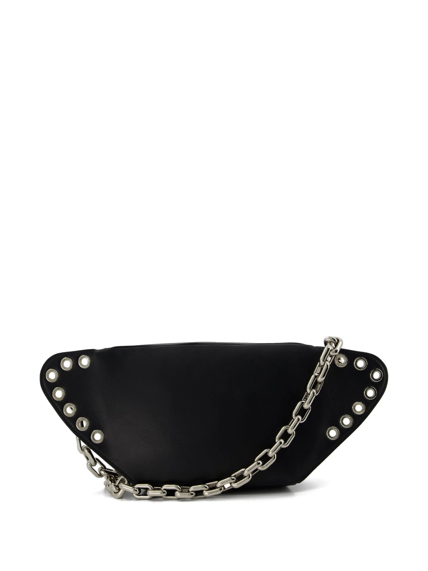 Biker punch-holes belt bag