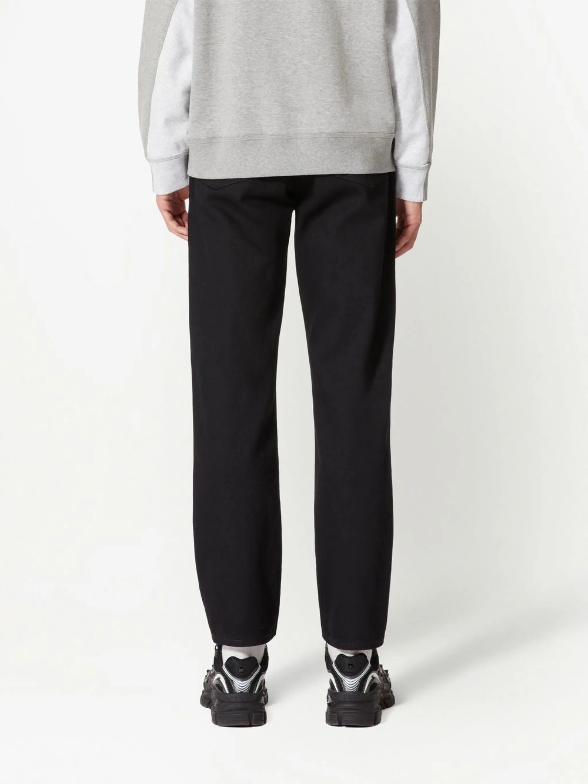 Untitled studs straight-leg jeans