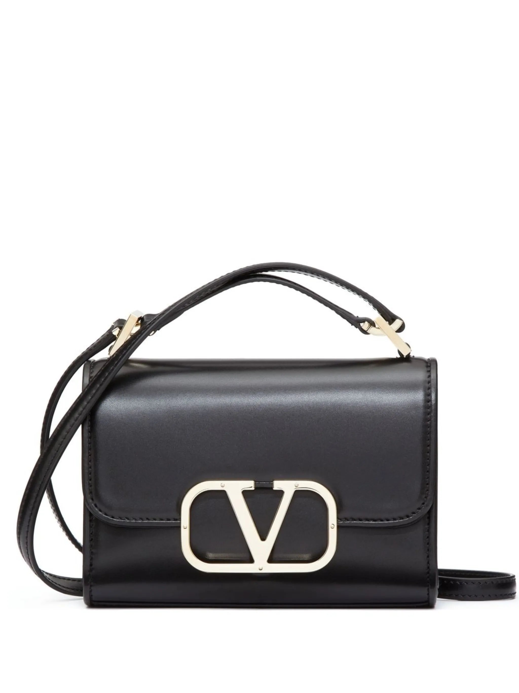 small VLogo Type shoulder bag