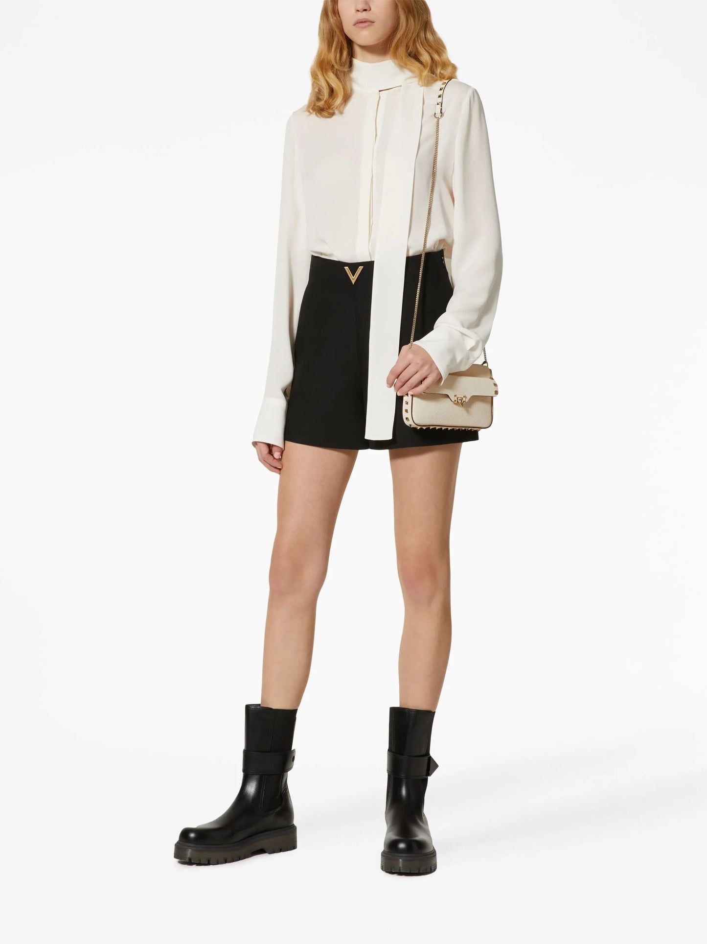 Mini Rockstud-embellished bag