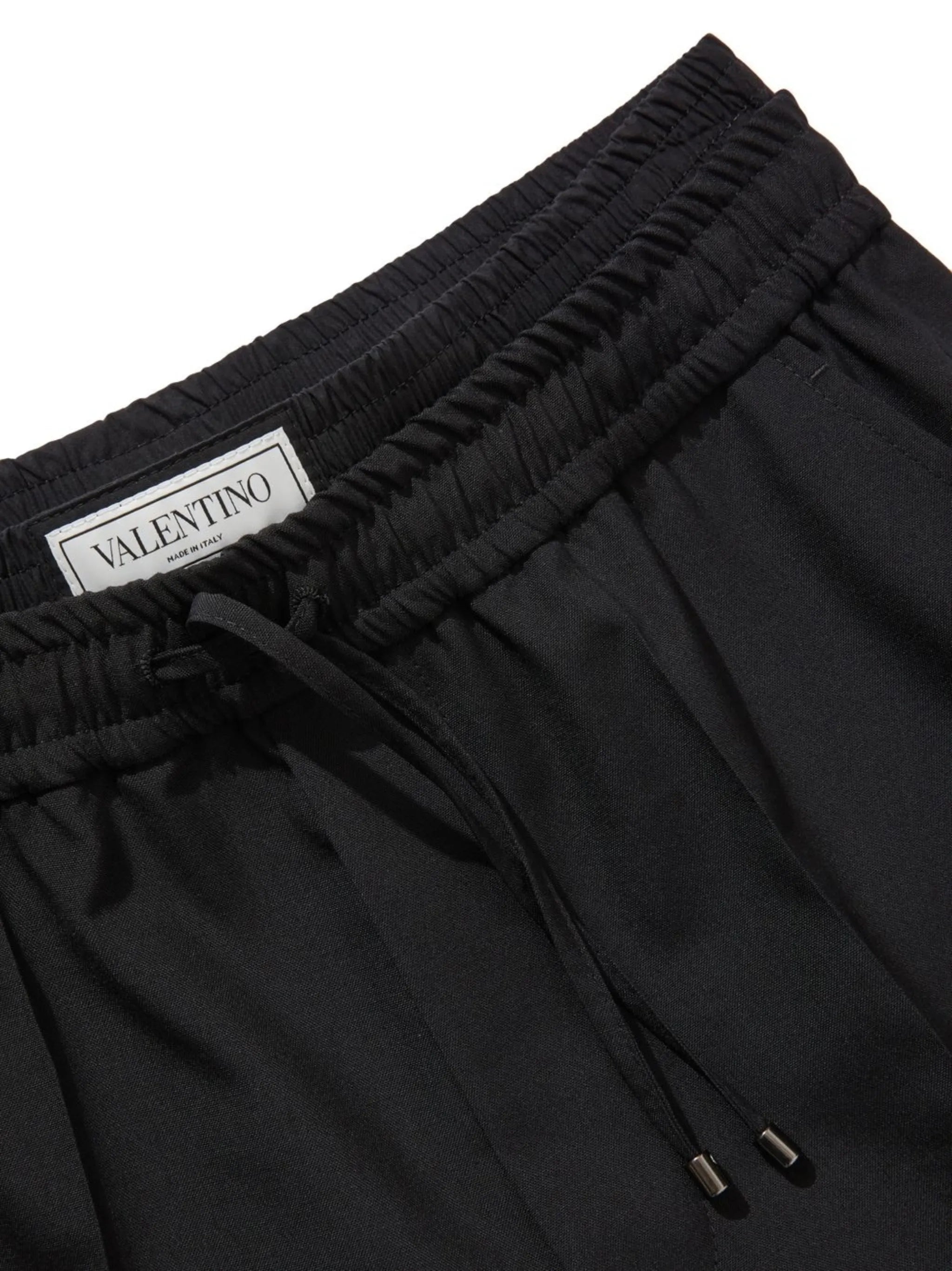 wide-leg virgin wool trousers