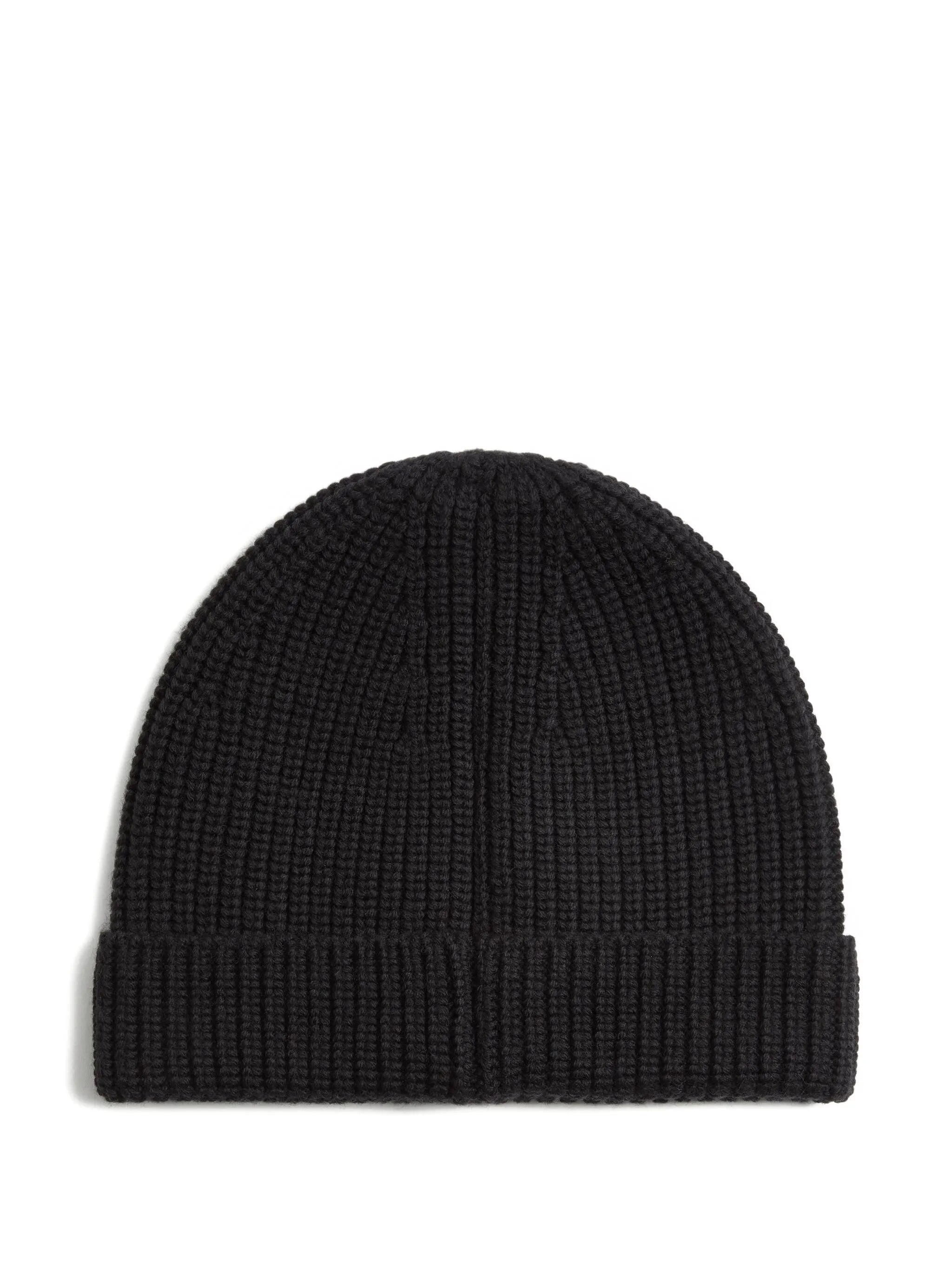VLogo Signature ribbed wool beanie