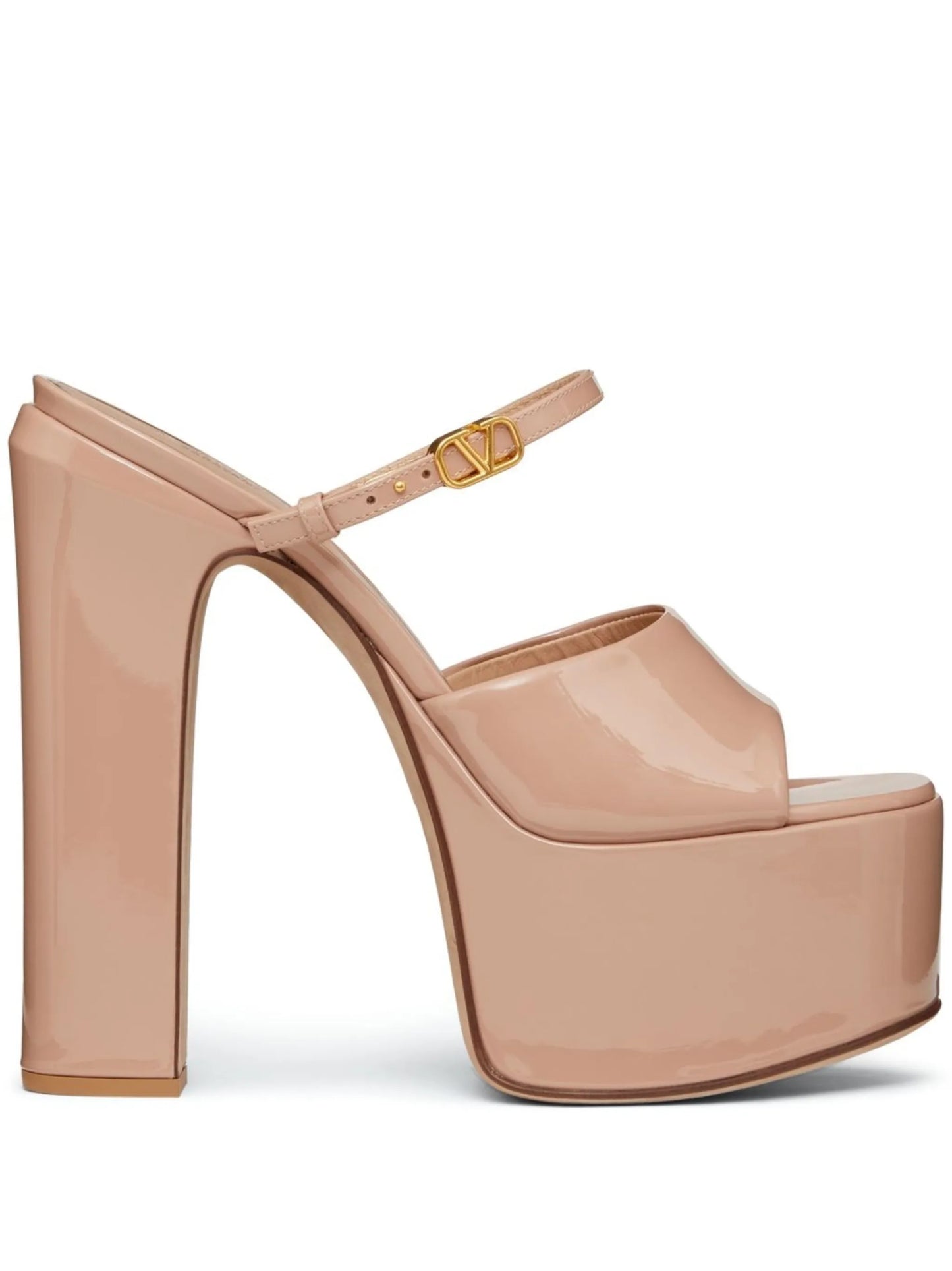 155mm Tan-Go platform sandals