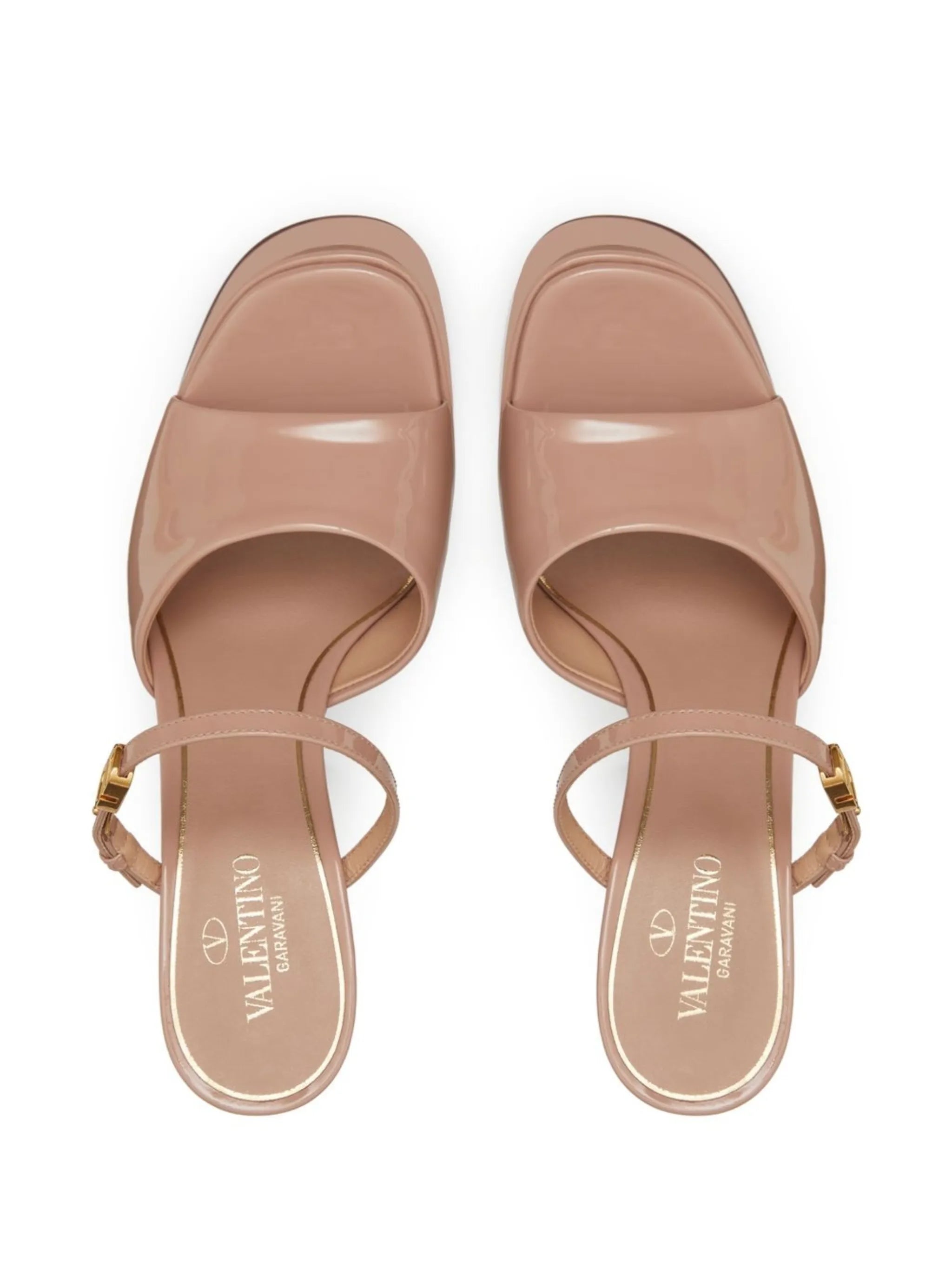 155mm Tan-Go platform sandals