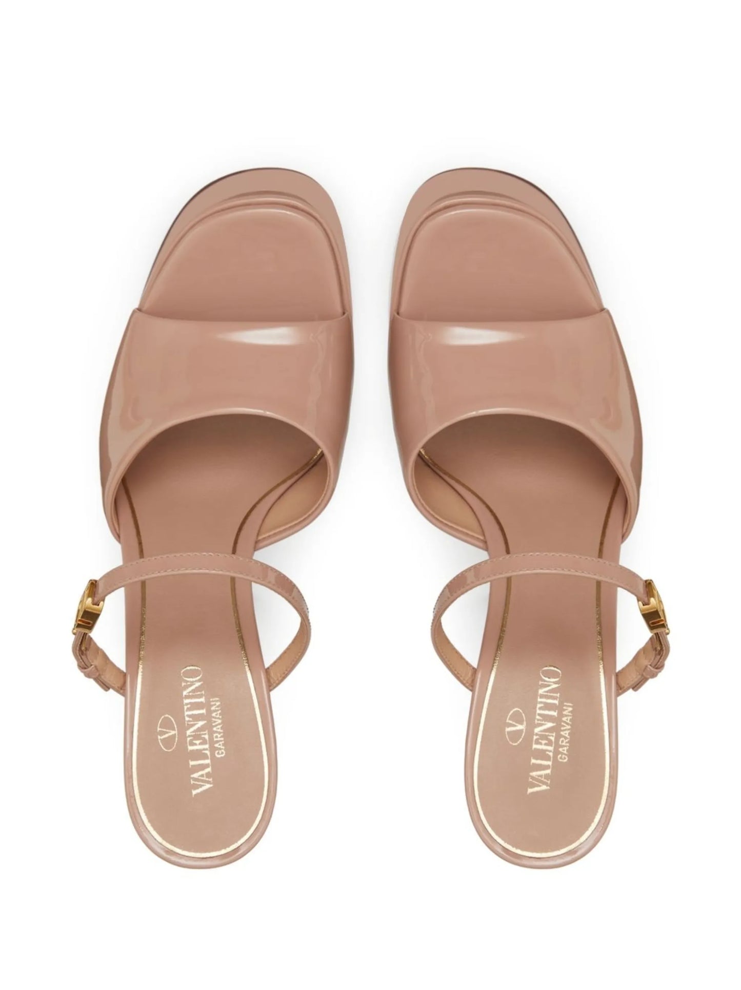 155mm Tan-Go platform sandals