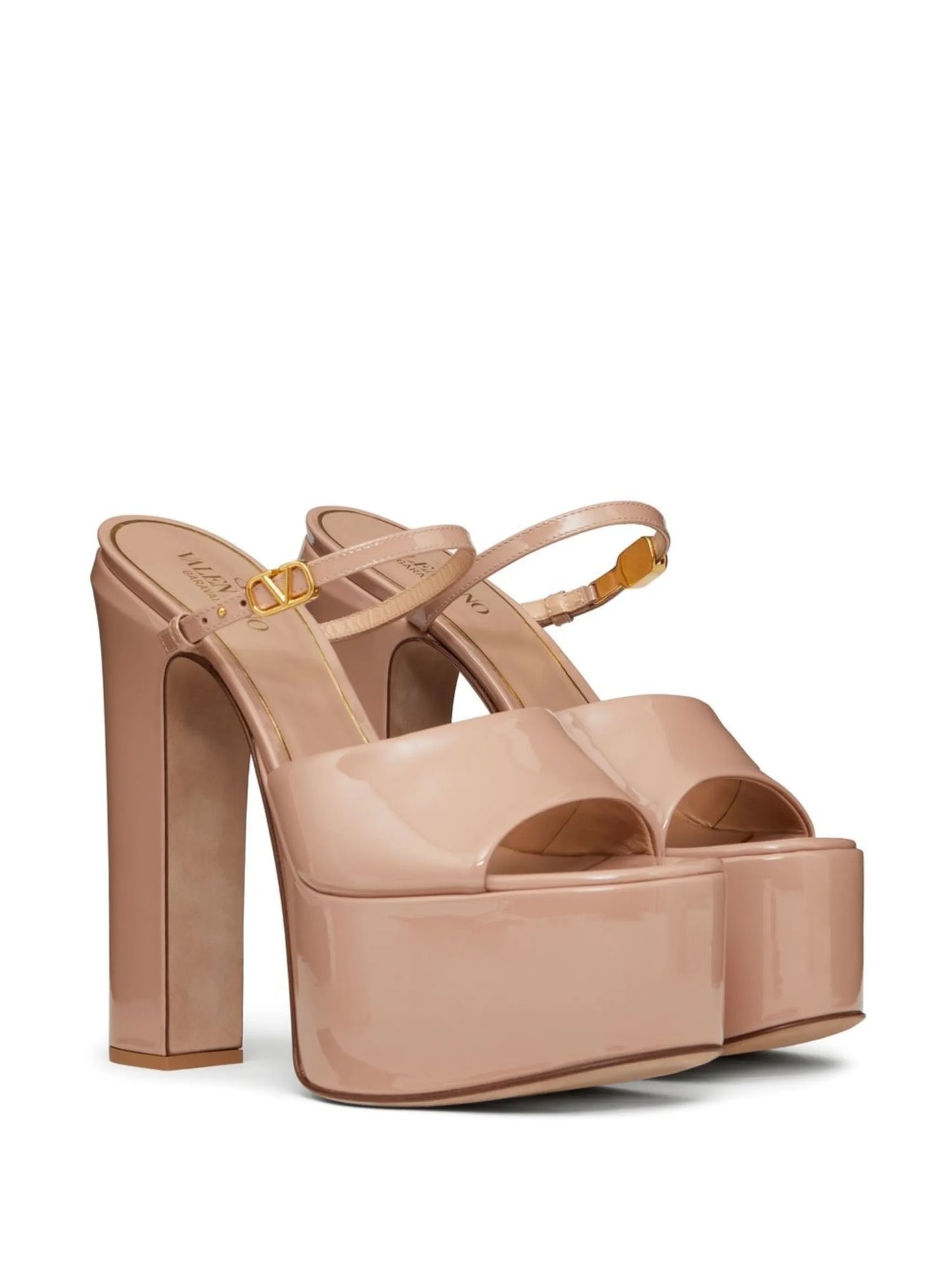 155mm Tan-Go platform sandals