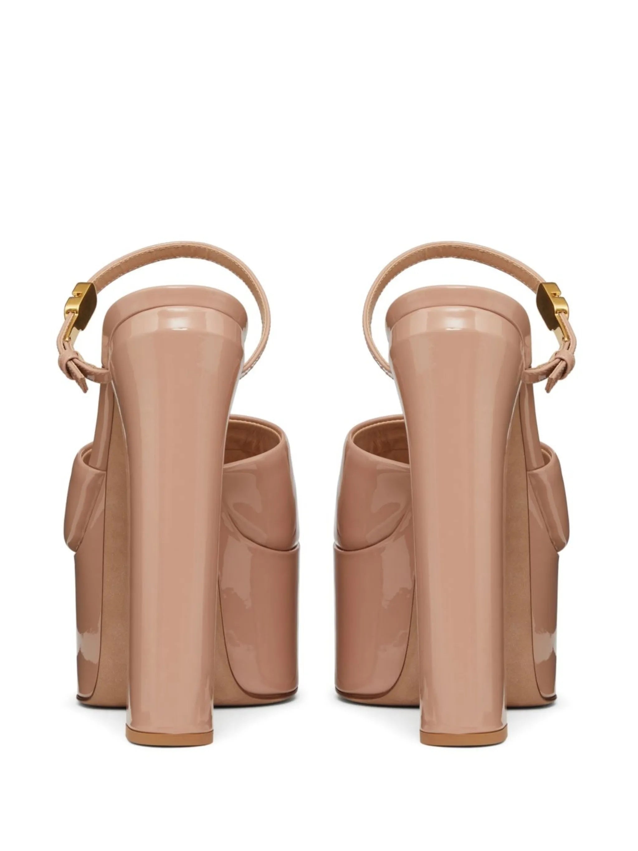 155mm Tan-Go platform sandals