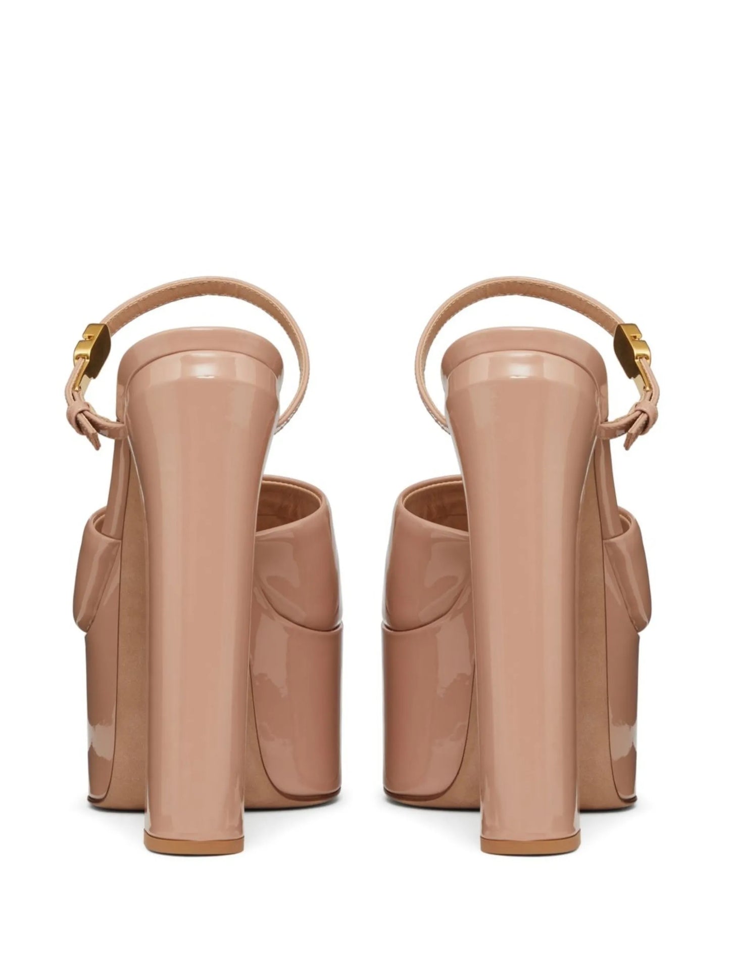155mm Tan-Go platform sandals