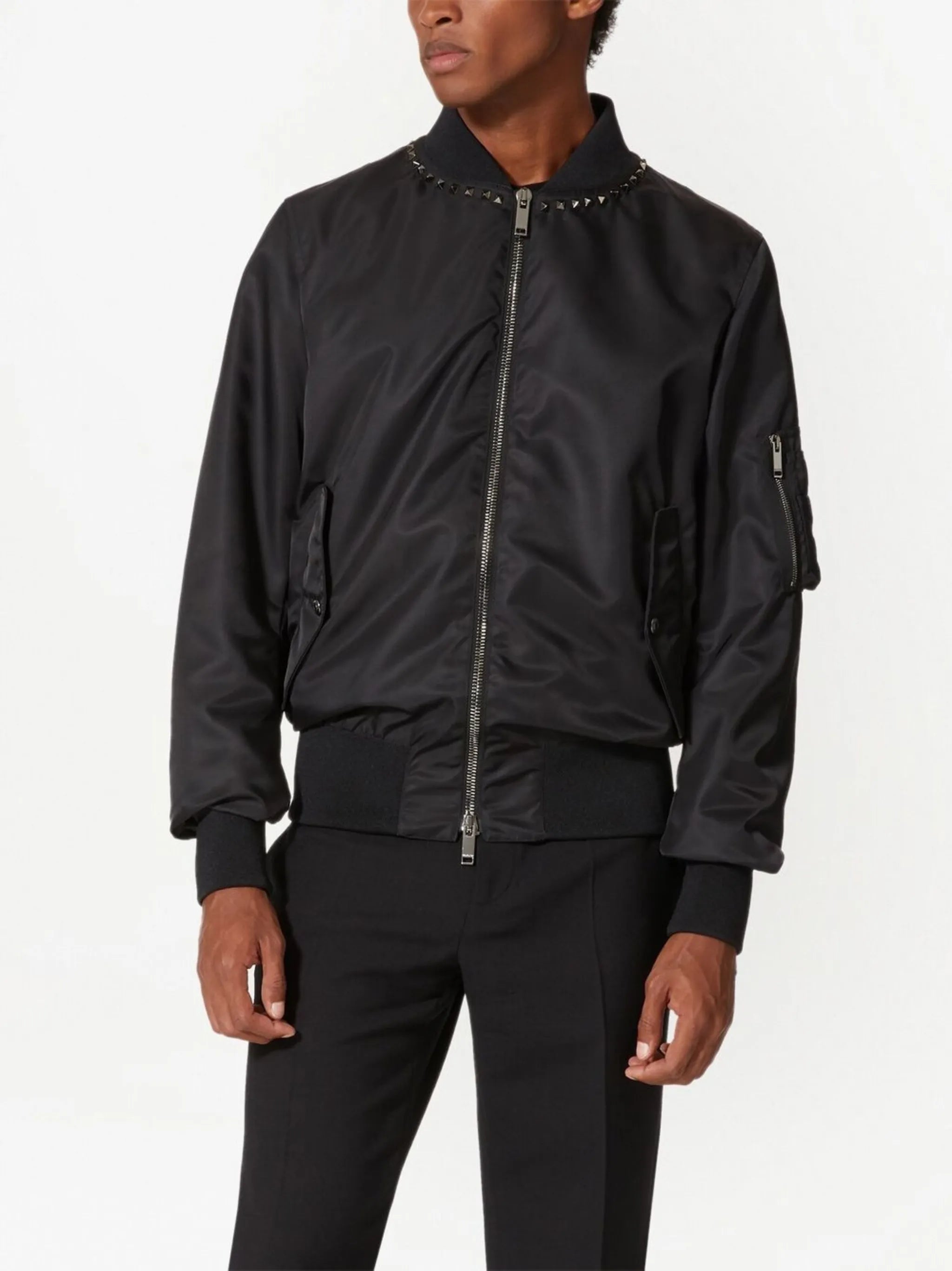 Untitled Studs bomber jacket