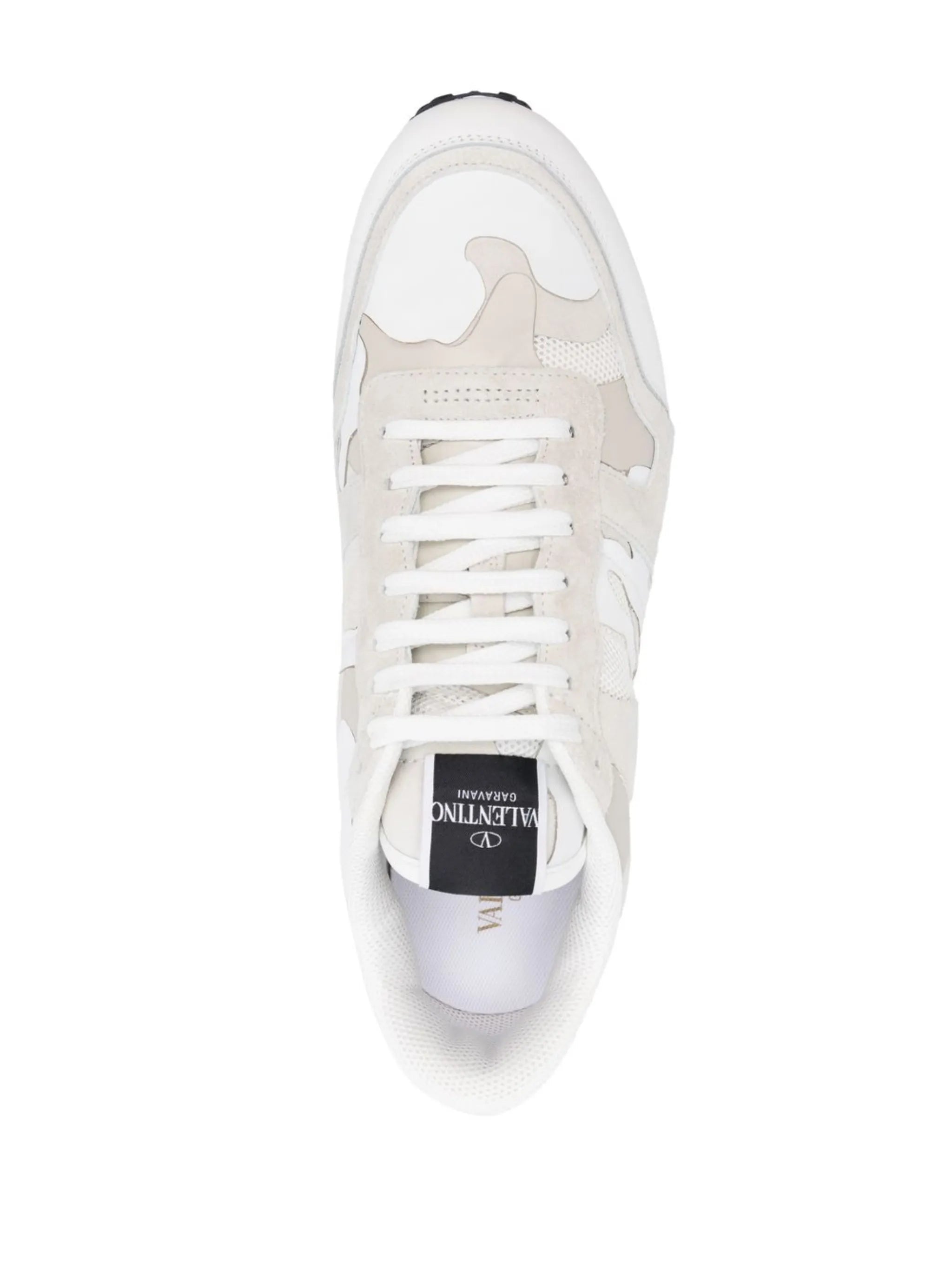 Rockrunner Camouflage leather low-top sneakers